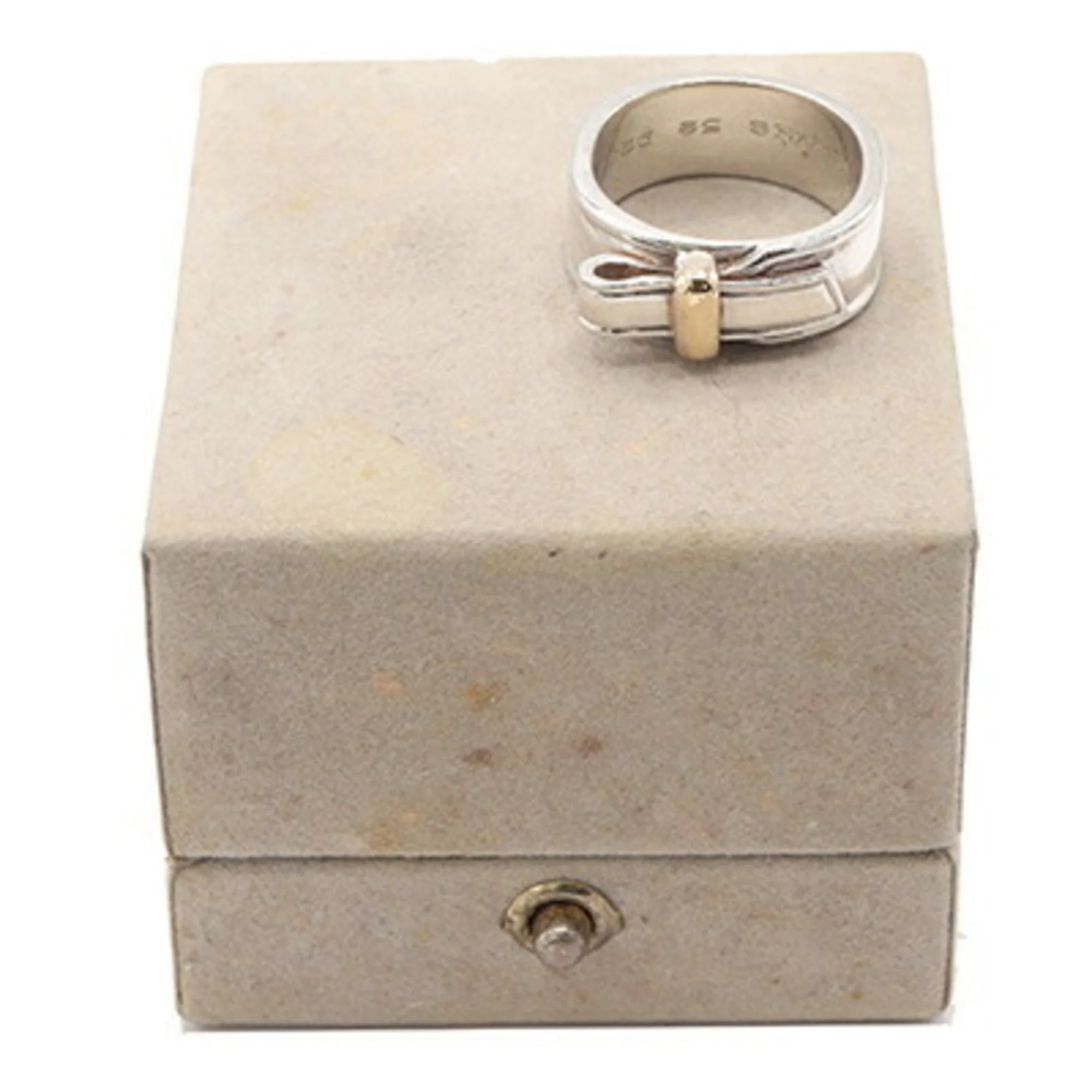 Artemis Ring Sterling Silver and 18K Yellow Gold - Image 7