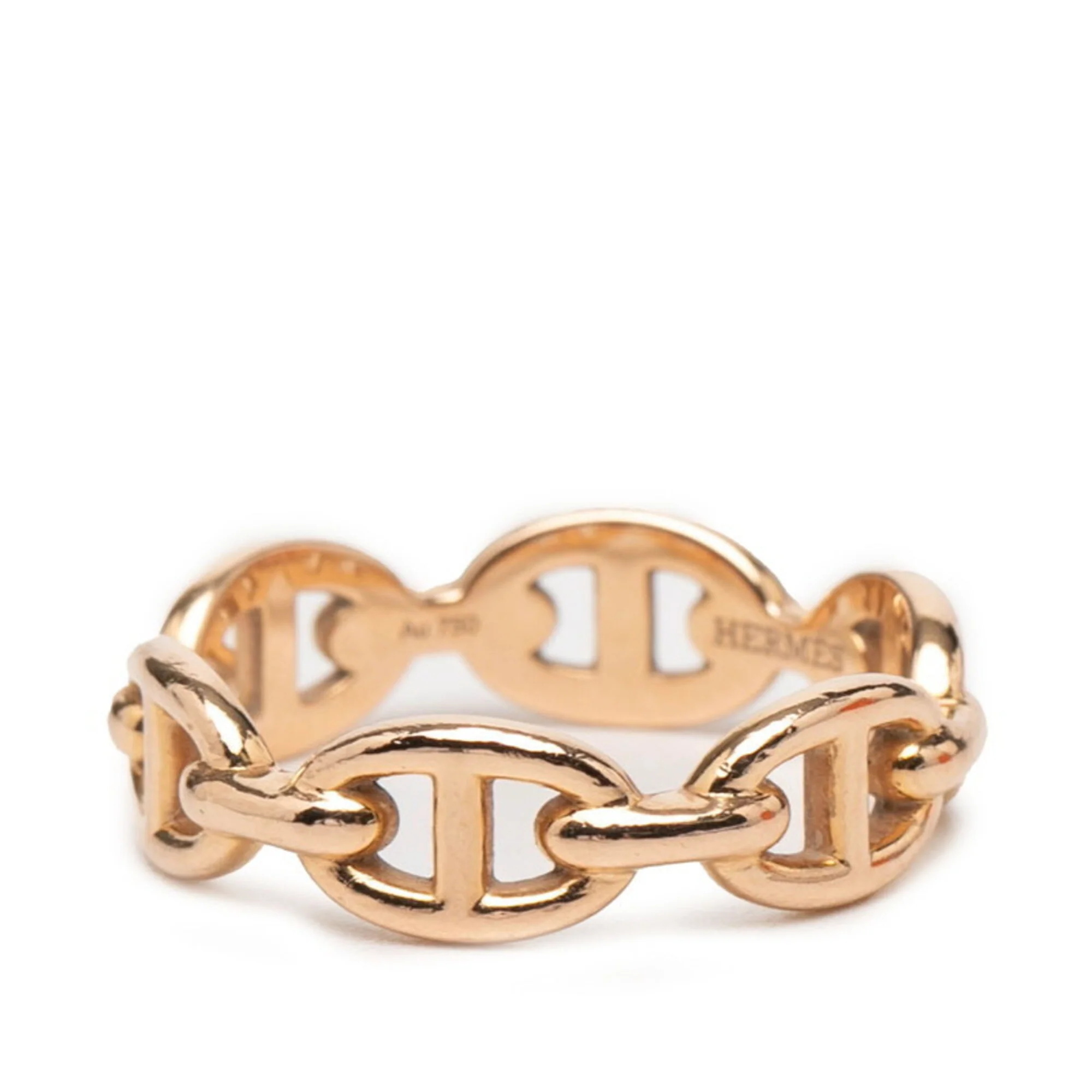 Chaine d'Ancre Enchainée Ring 18K Rose Gold - Image 2