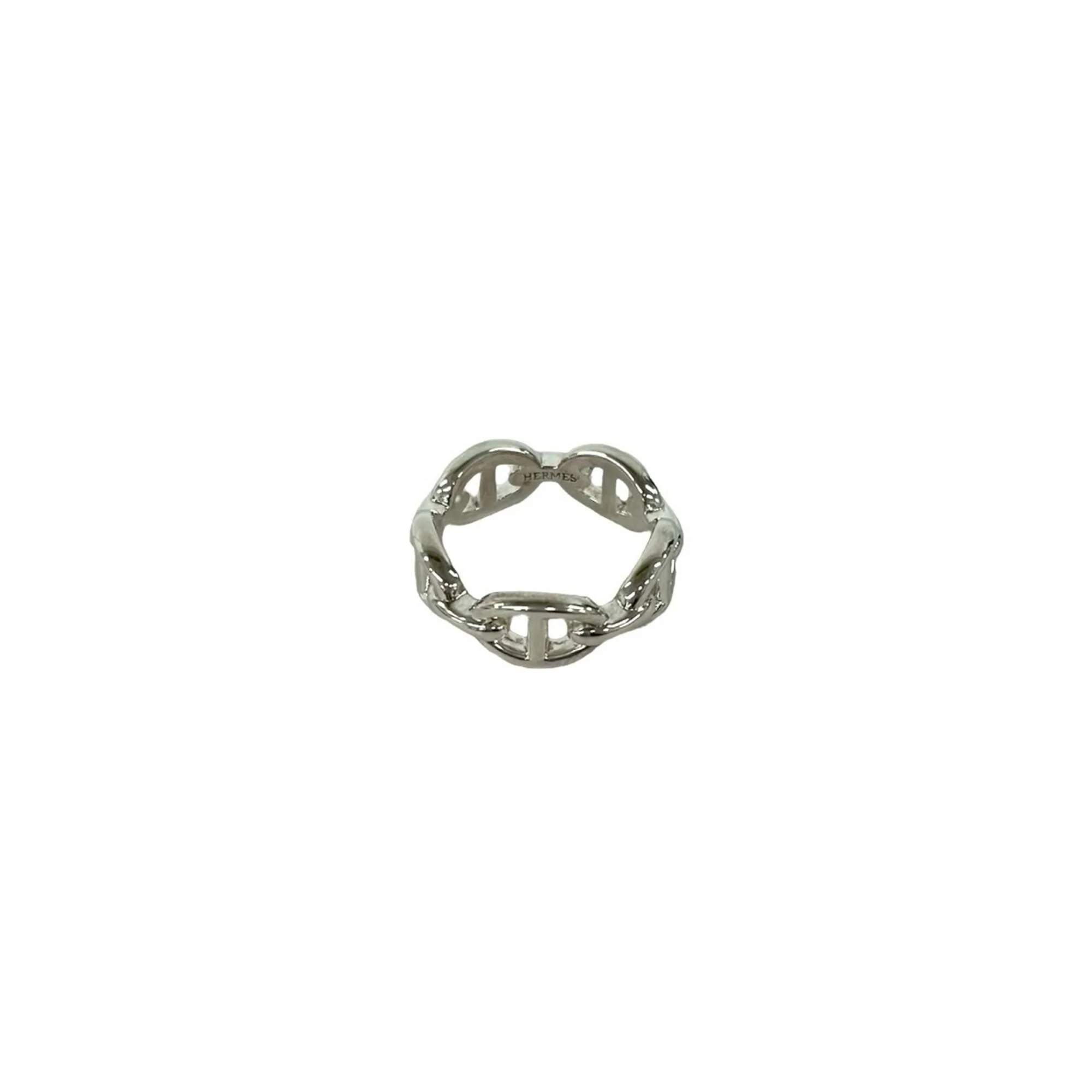 Chaine D'Ancre Enchainée Ring Sterling Silver