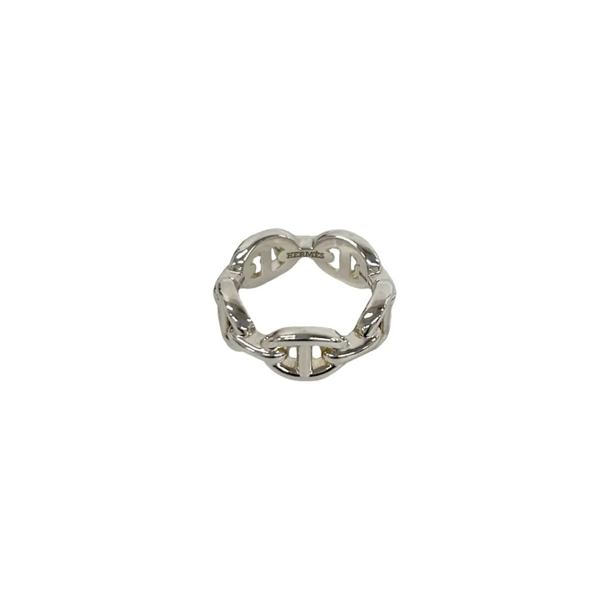 Chaine D'Ancre Enchainée Ring Sterling Silver