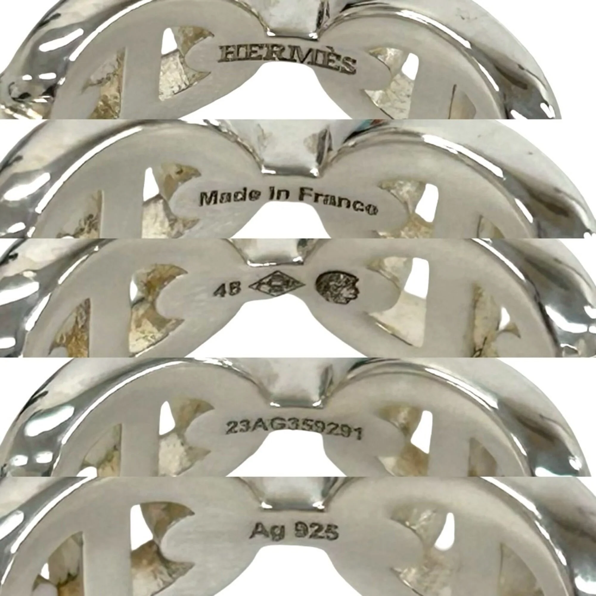 Chaine D'Ancre Enchainée Ring Sterling Silver - Image 3