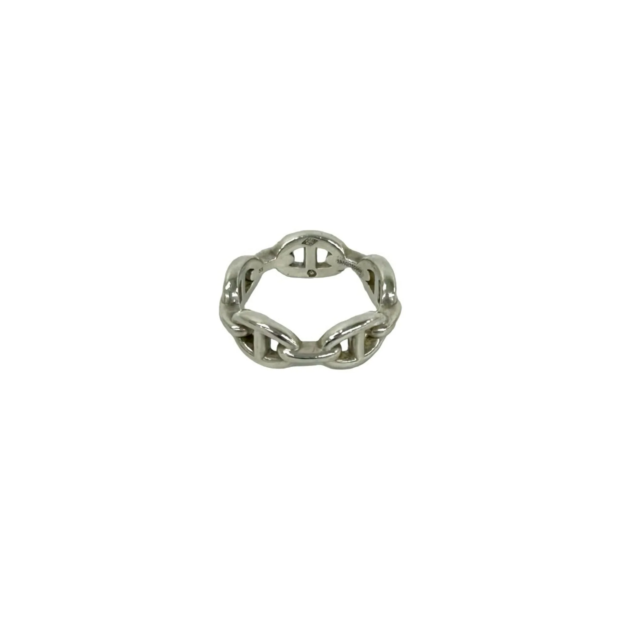 Chaine d'Ancre Enchainée Ring Sterling Silver