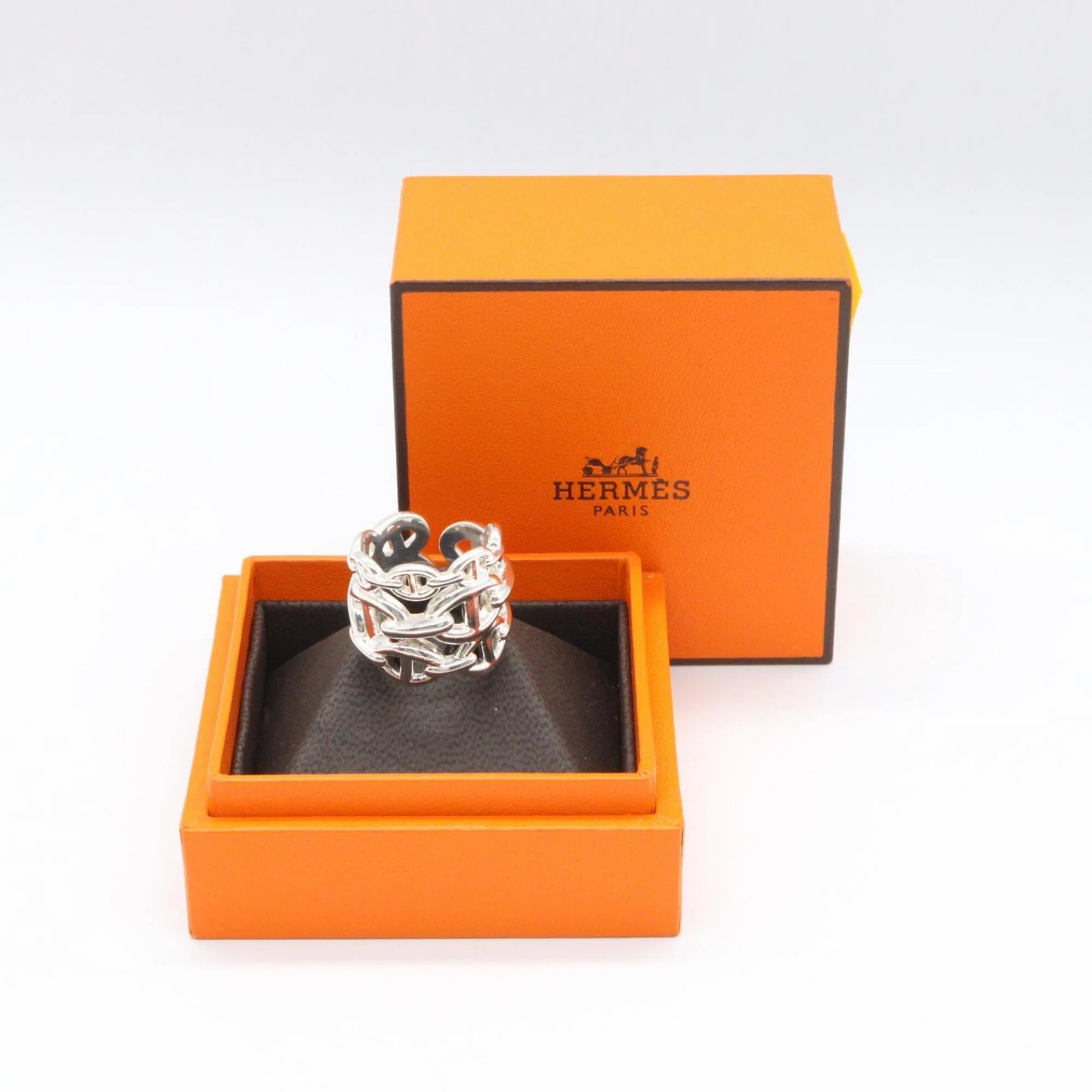 Chaine d'Ancre Enchainée Ring Sterling Silver - Image 7