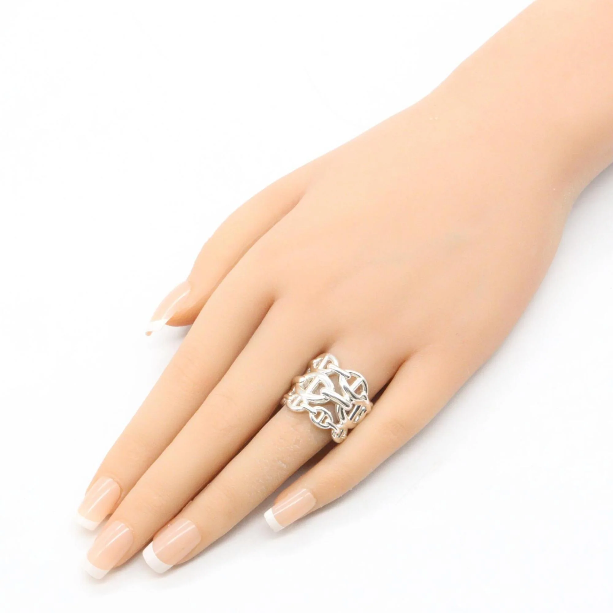 Chaine d'Ancre Enchainée Ring Sterling Silver - Image 8