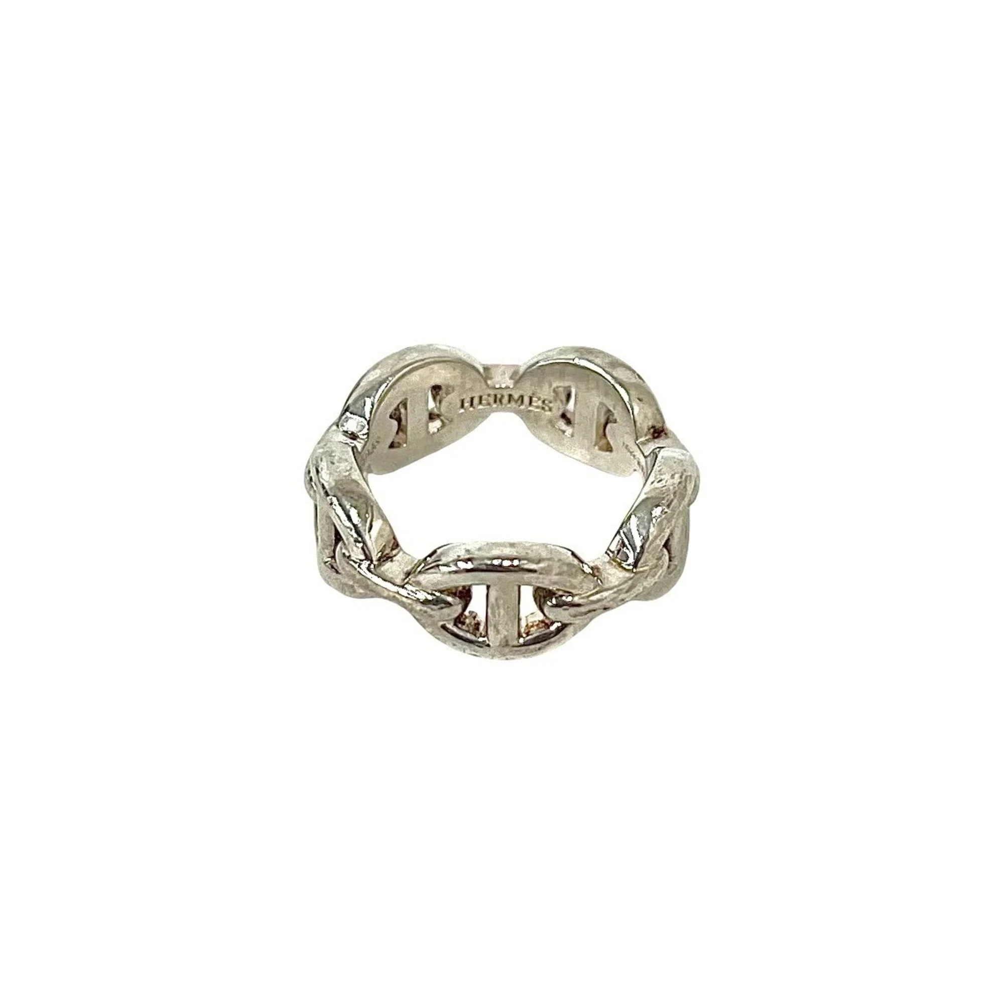 Chaine d'Ancre Enchainée Ring Sterling Silver