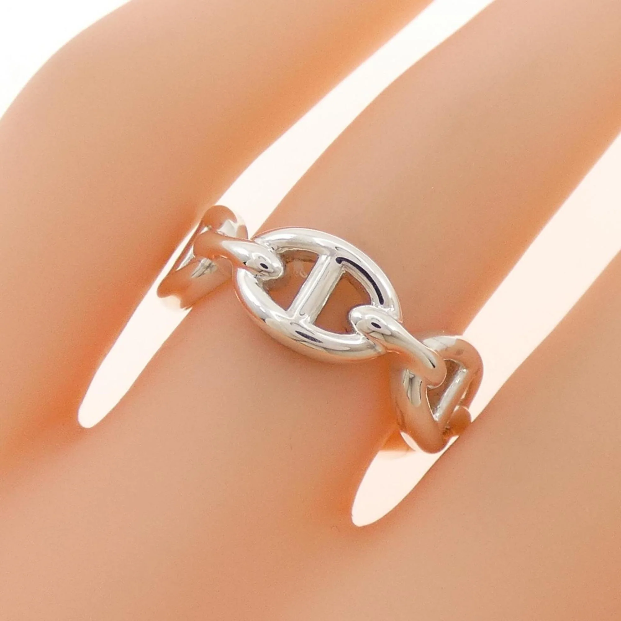 Chaine d'Ancre Enchainée Ring Sterling Silver - Image 4