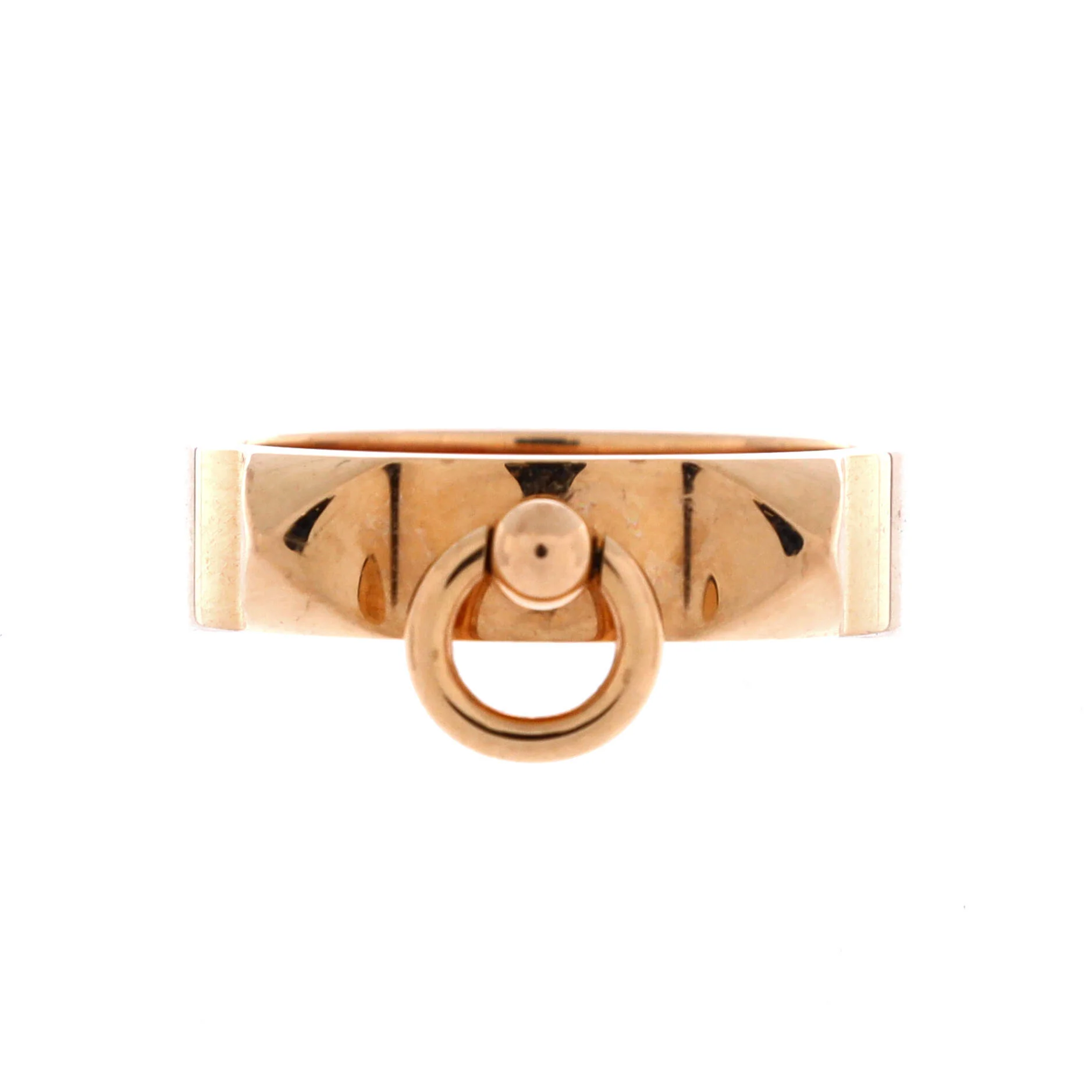 Collier de Chien Ring 18K Rose Gold Small