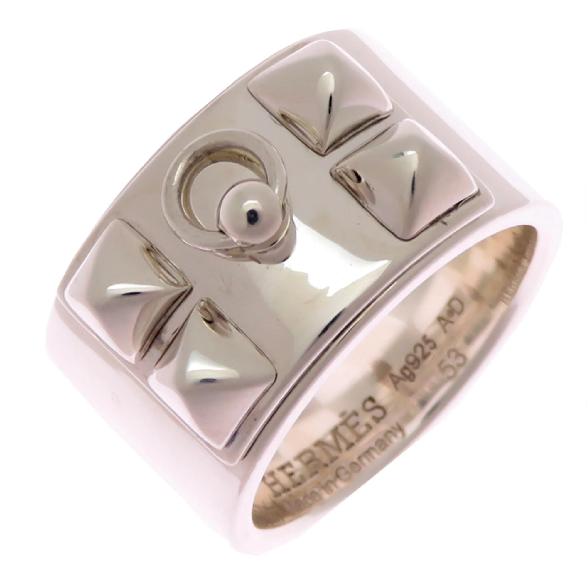 Collier de Chien Ring Sterling Silver Large