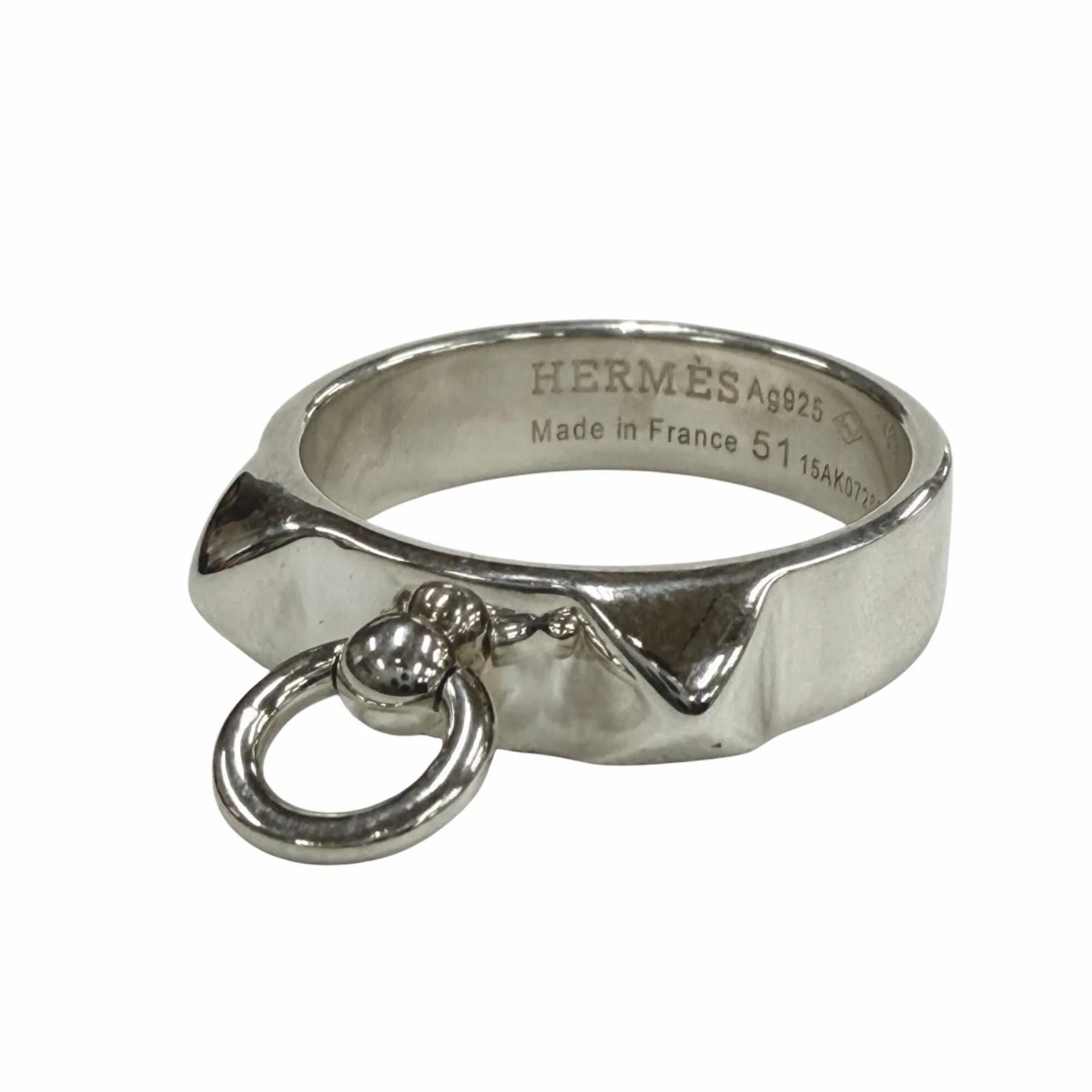 Collier de Chien Ring Sterling Silver Small