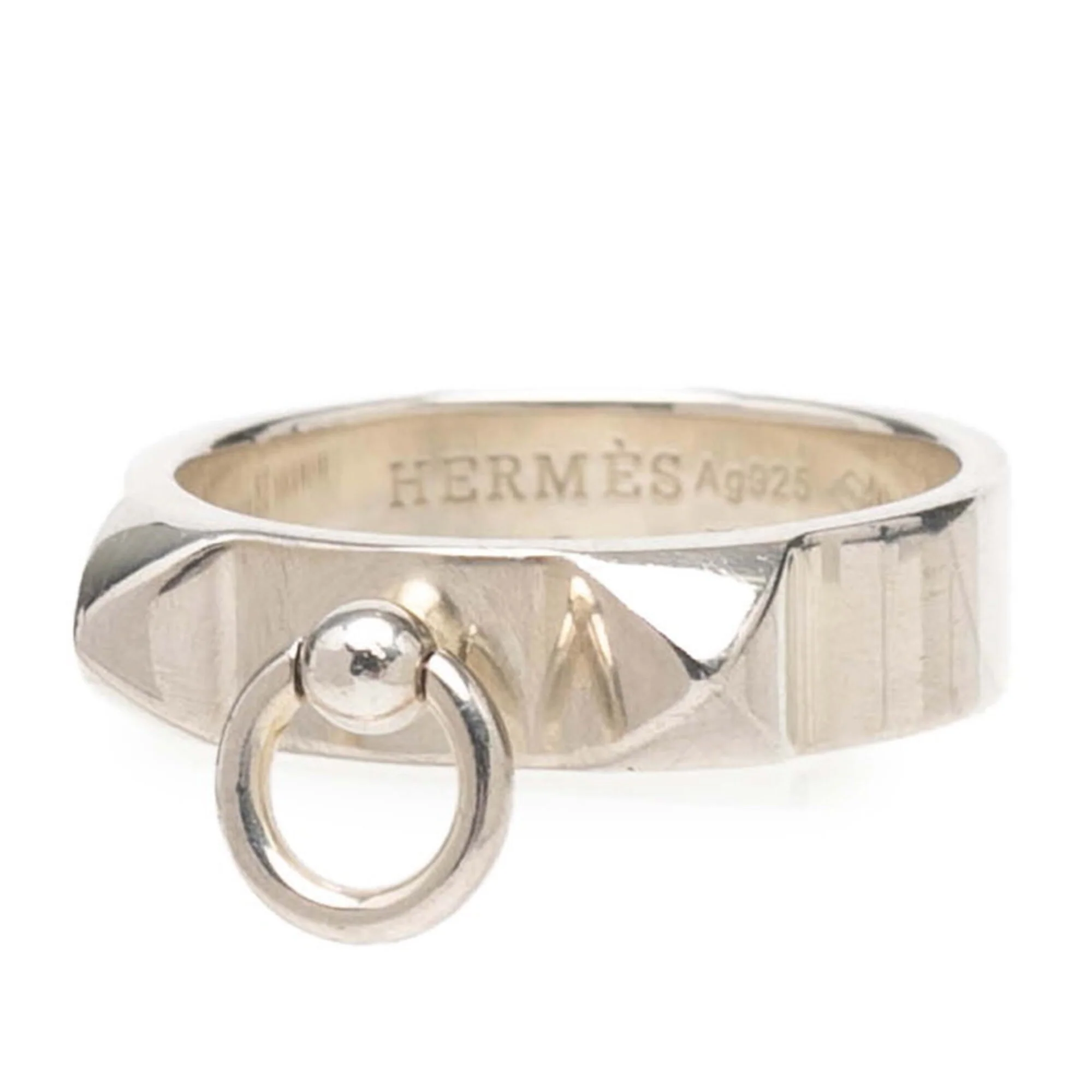 Collier de Chien Ring Sterling Silver Small