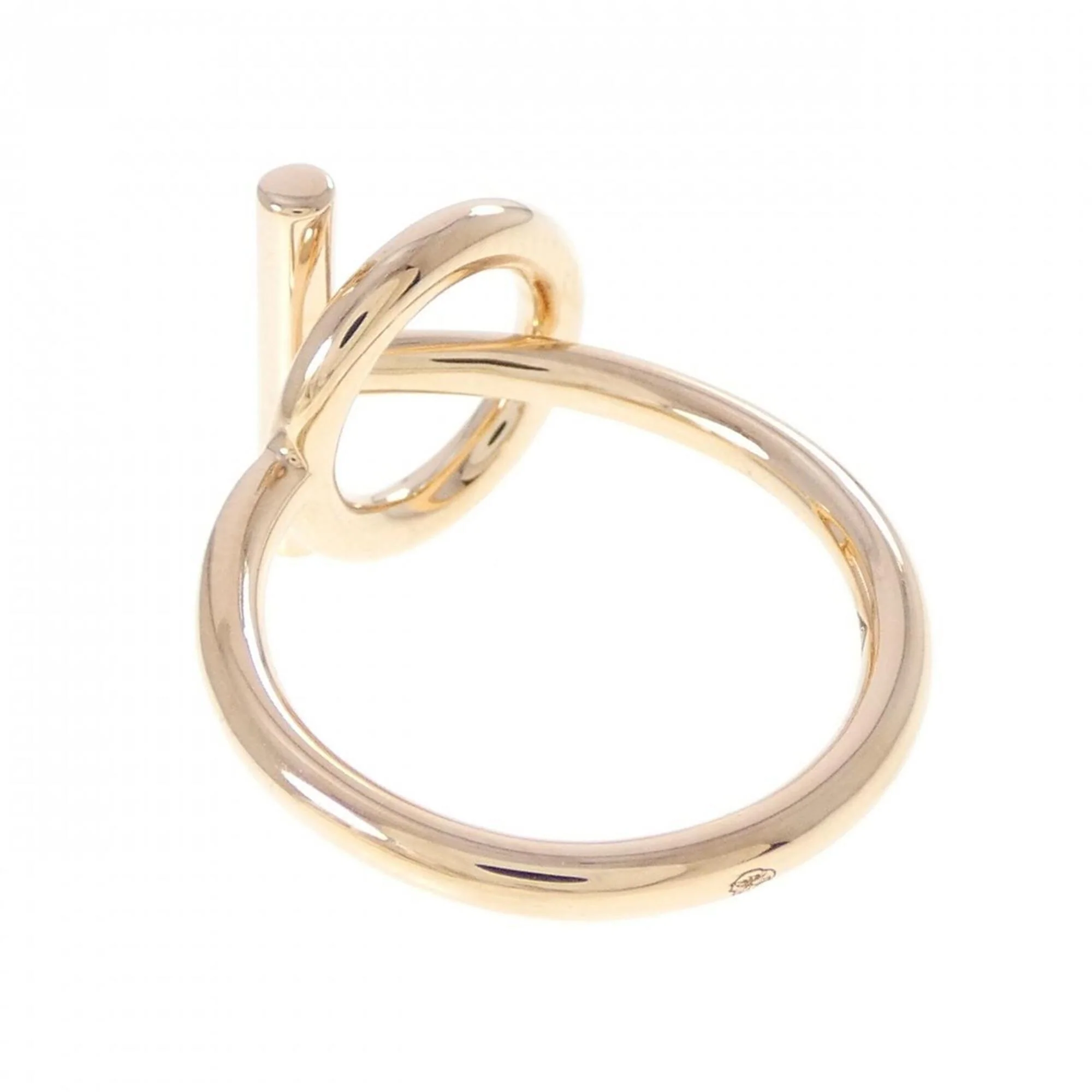 Echappé Ring 18K Rose Gold and Diamond Mini - Image 3