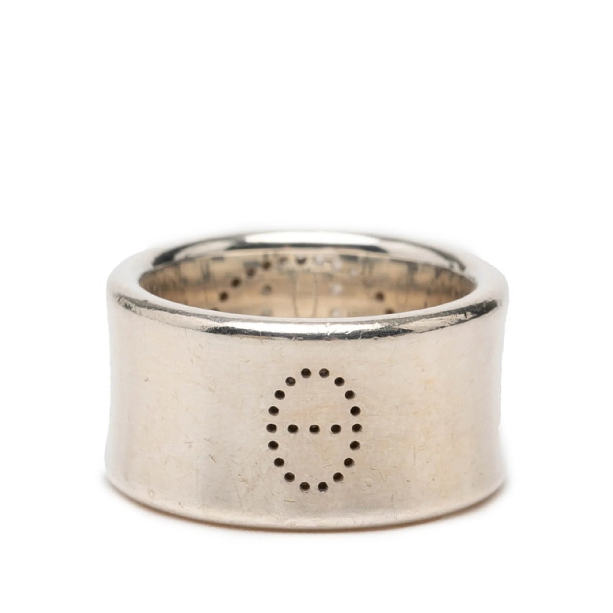 Eclipse Ribbon Ring Sterling Silver - Image 3