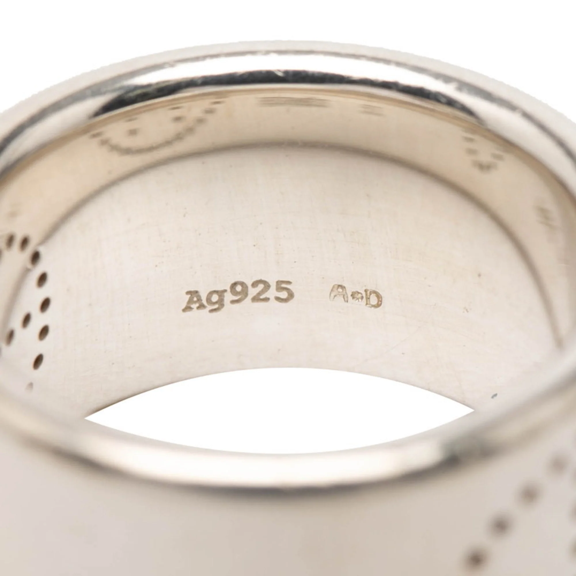 Eclipse Ribbon Ring Sterling Silver - Image 5