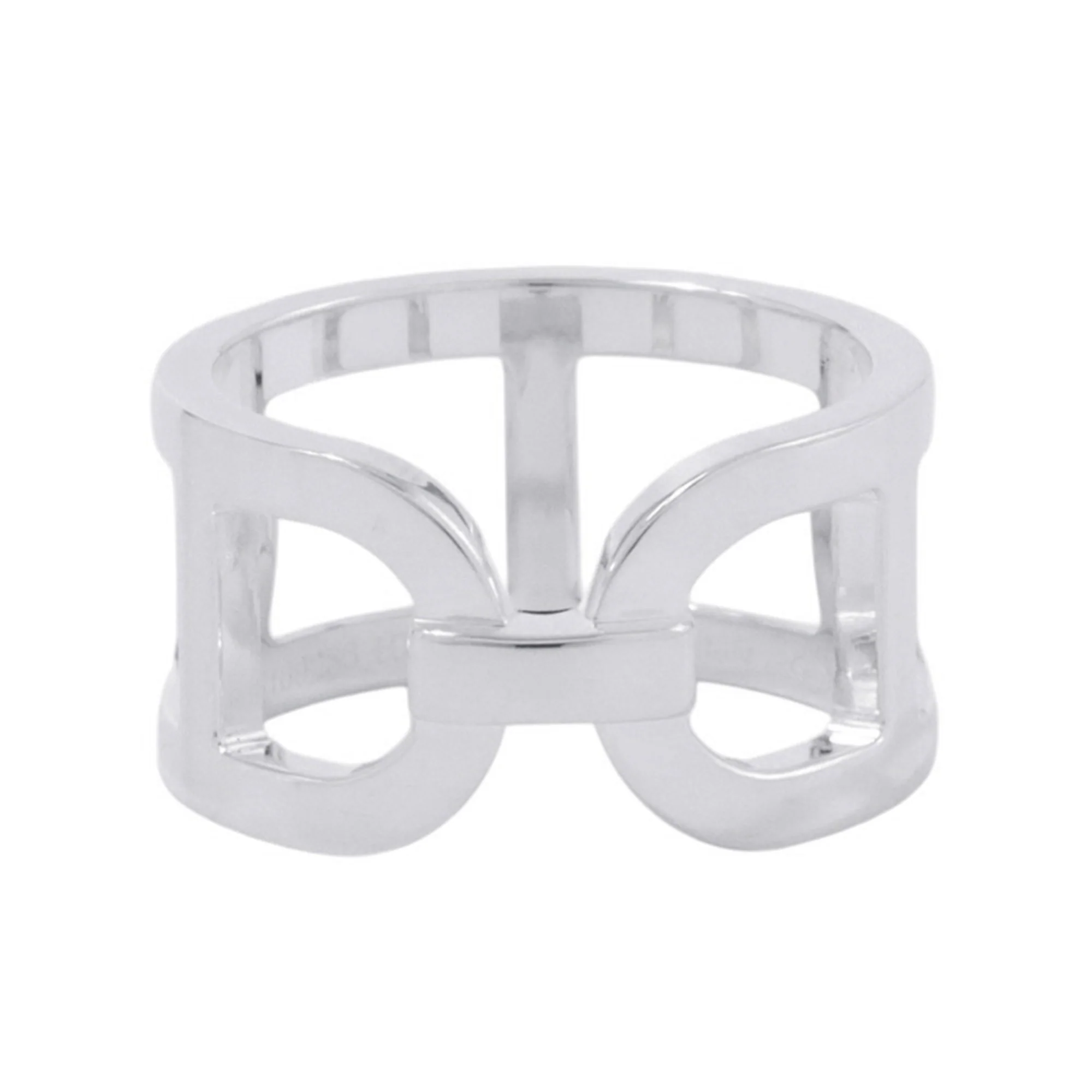 Ever Chaine d'Ancre Band Ring Sterling Silver Medium