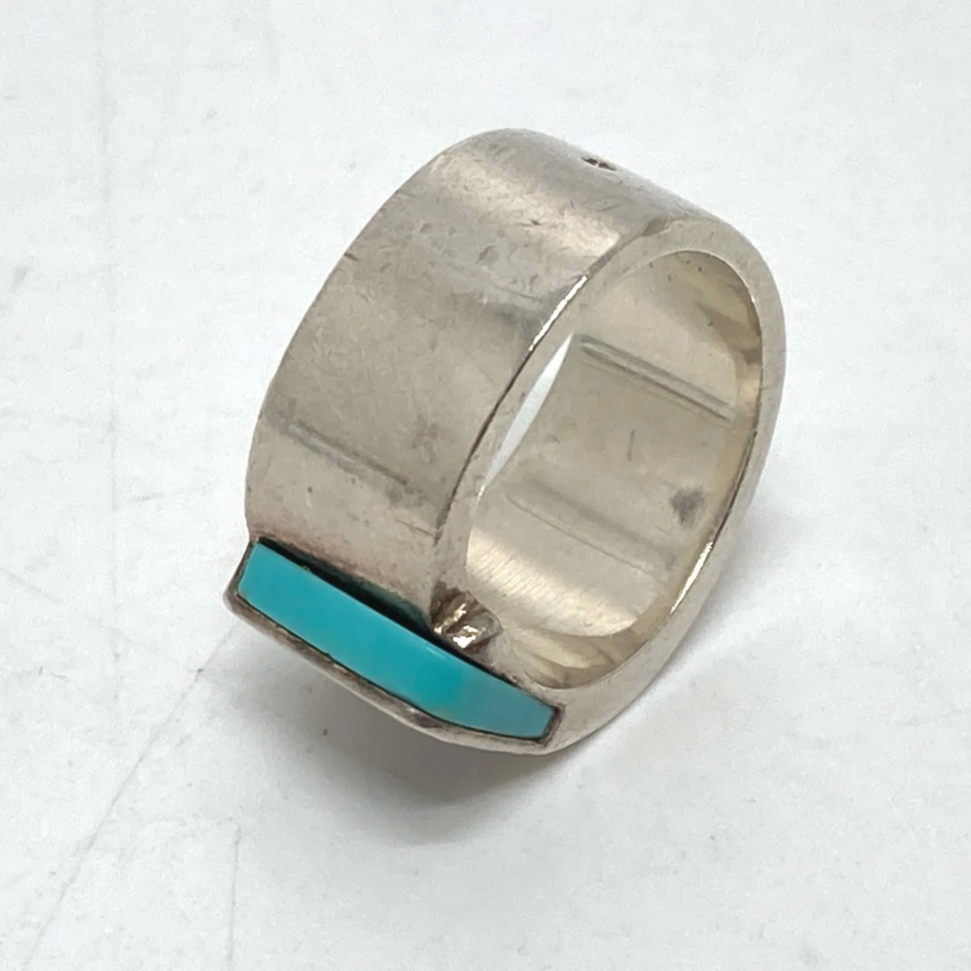 H Candy Ring Sterling Silver Blue - Image 5