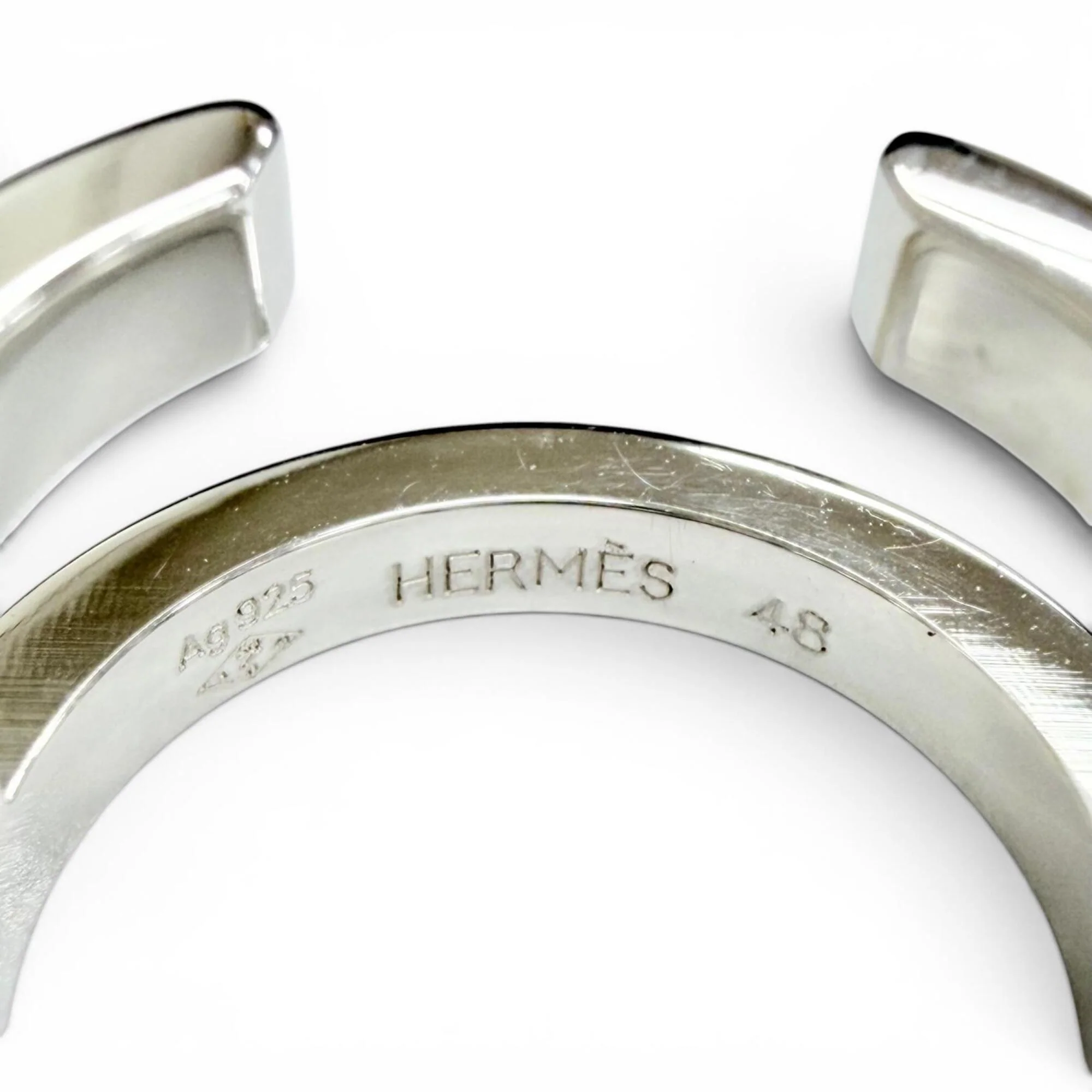 H Symbol Ring Sterling Silver - Image 8