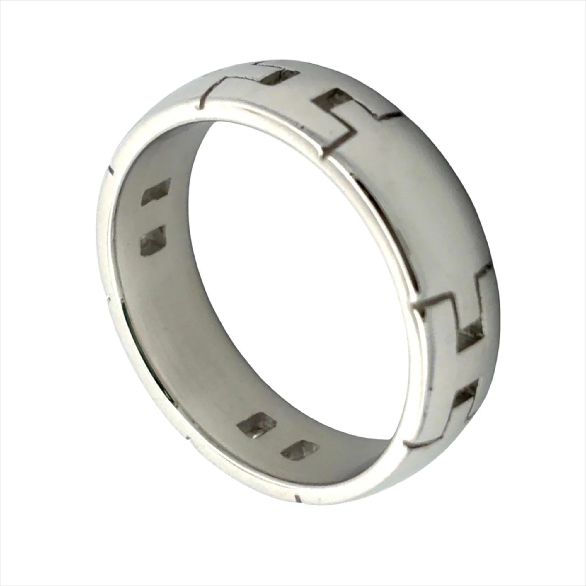 Hercules Ring 18K White Gold