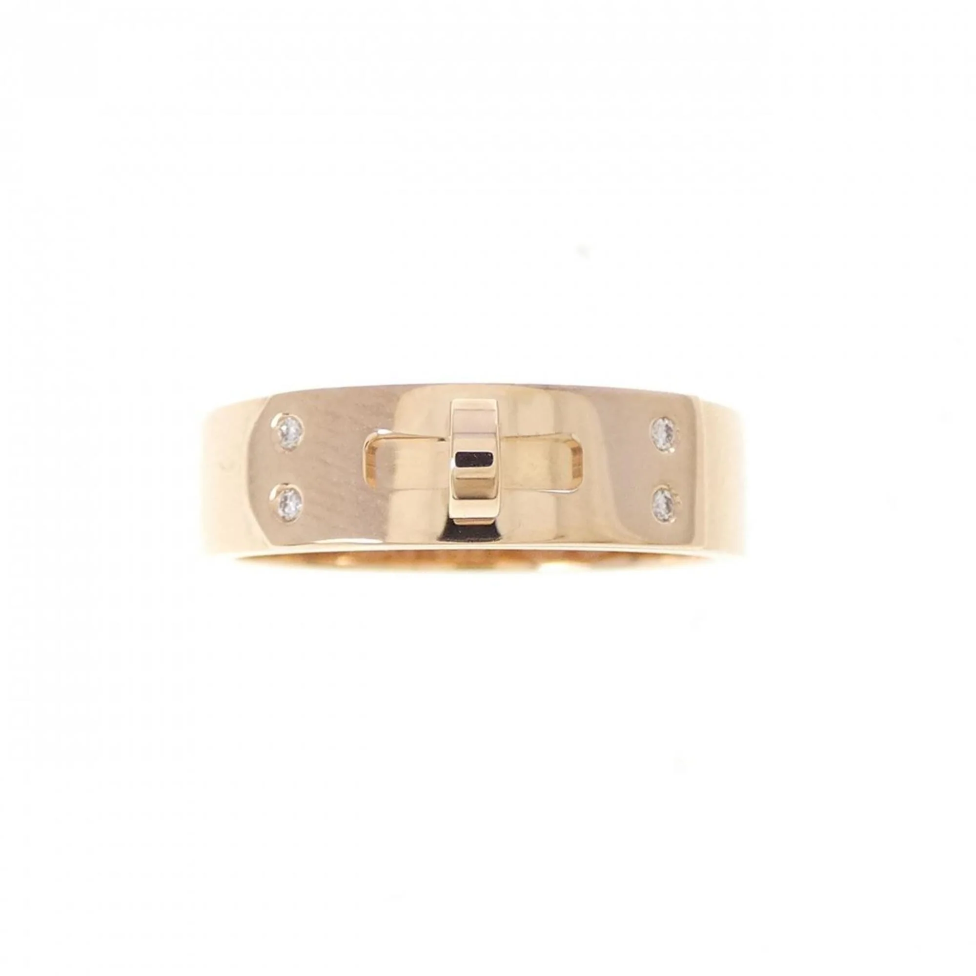Kelly Ring 18K Rose Gold with Diamond - Image 2