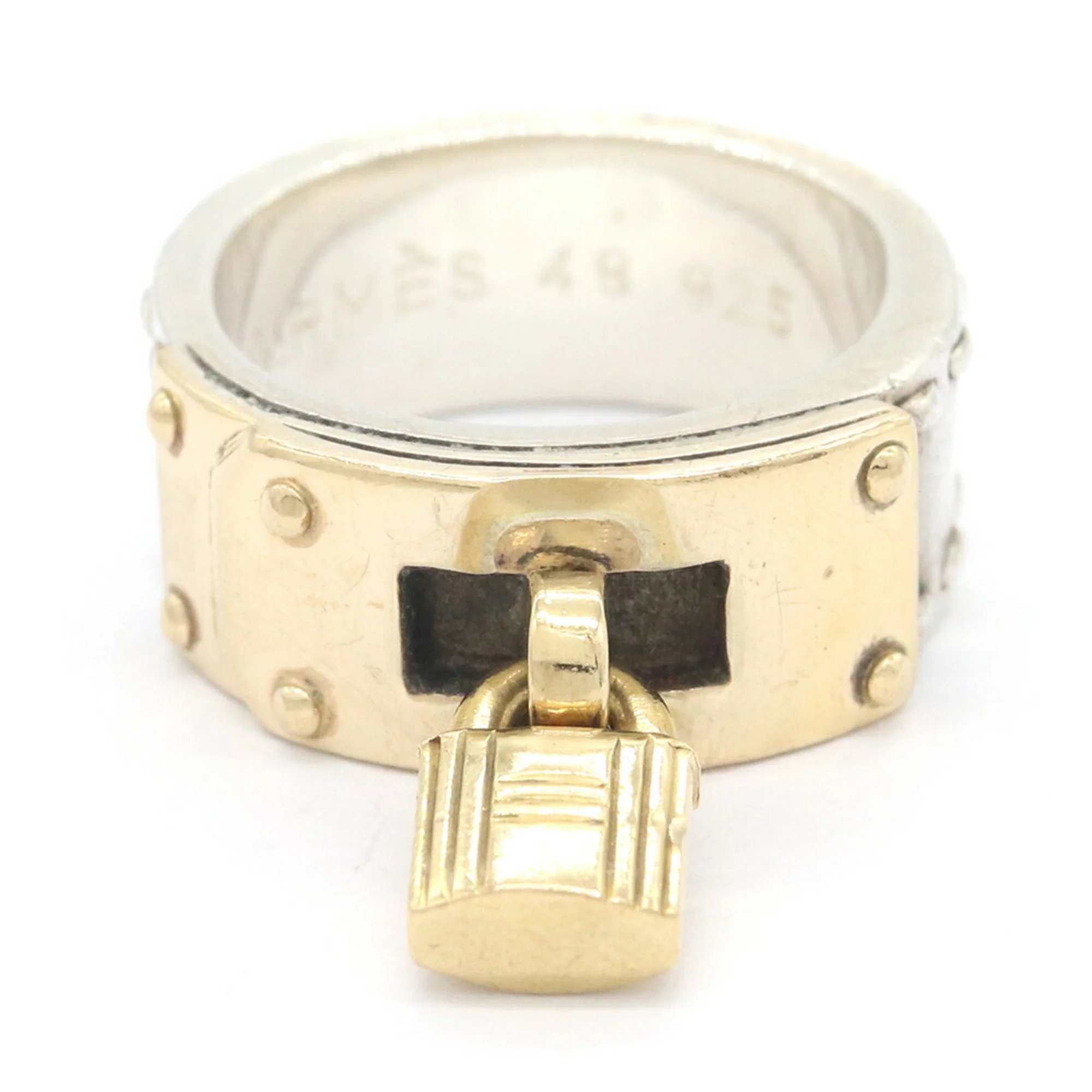 Kelly Ring 18K Yellow Gold and Sterling Silver