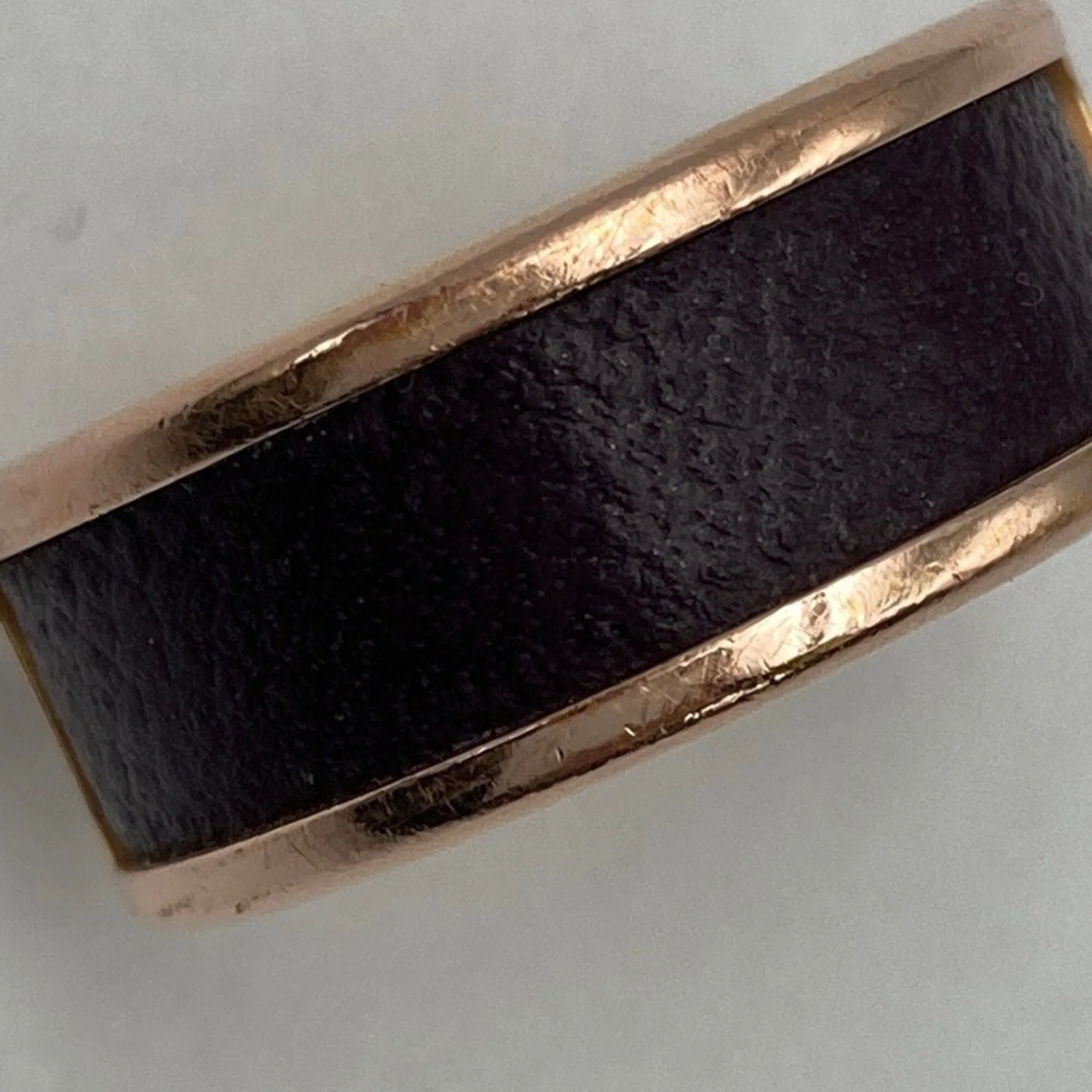 Olympe Ring Leather and Metal Mini - Image 6