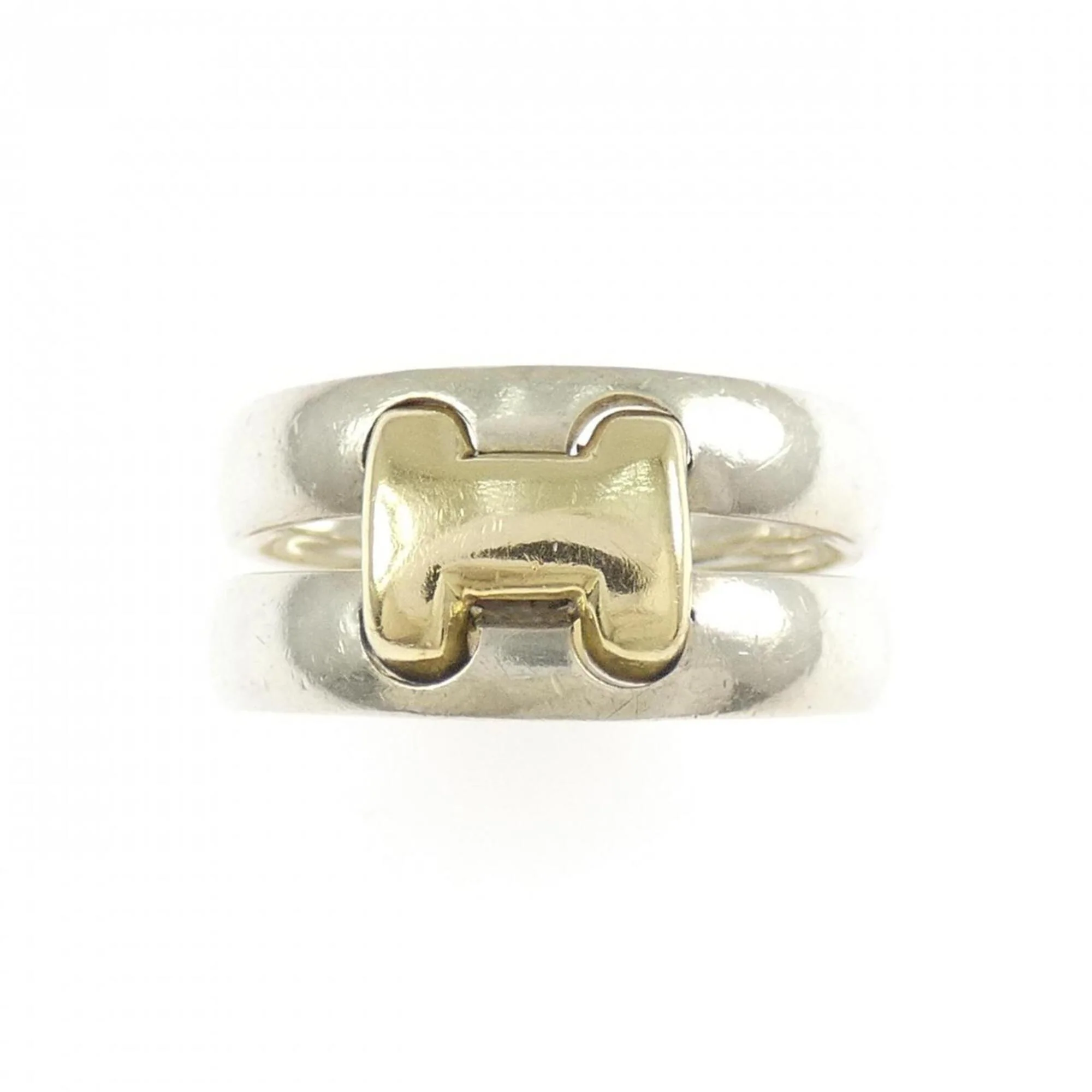 Olympe Ring Sterling Silver and 18K Yellow Gold - Image 2