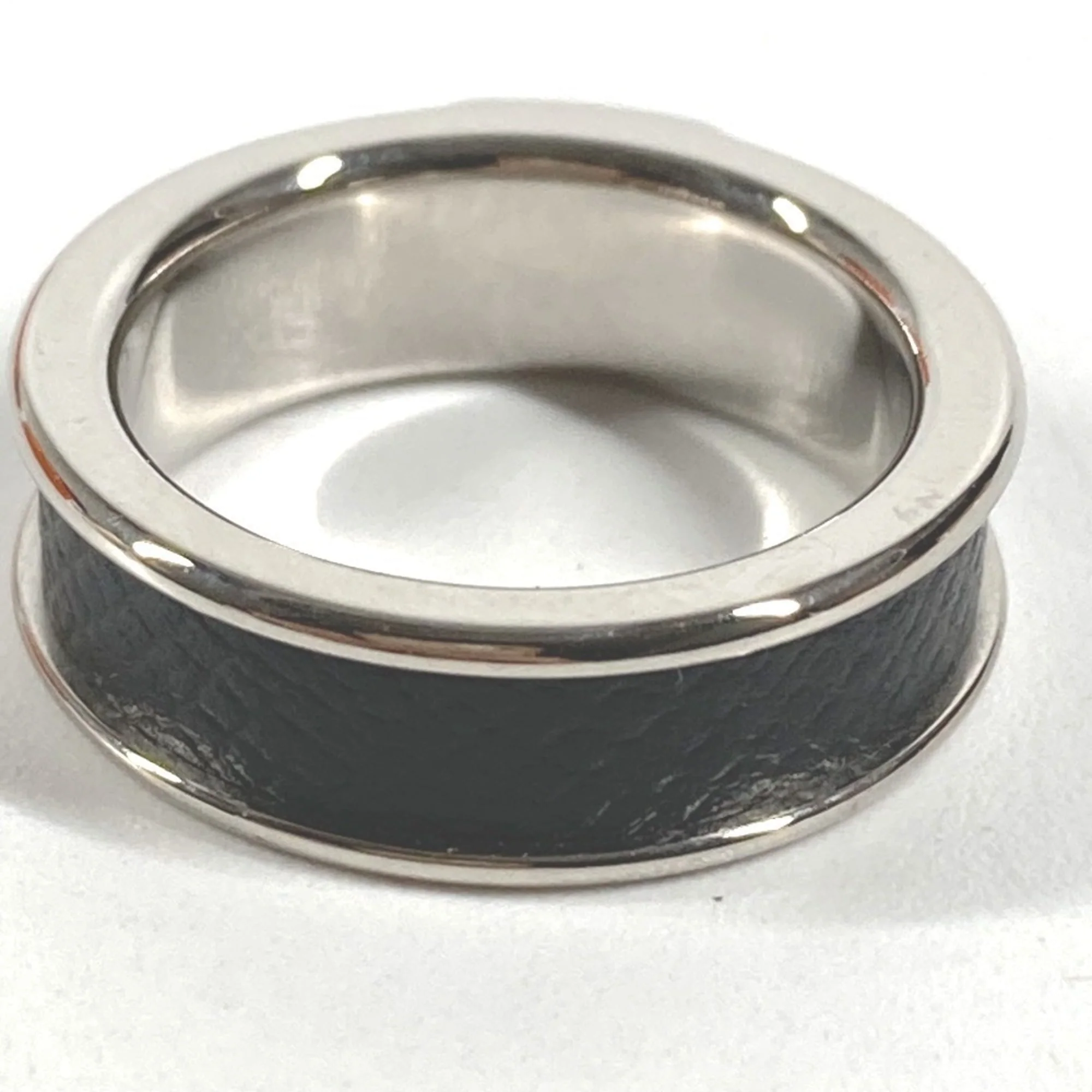 Ring Leather and Metal Black - Image 4