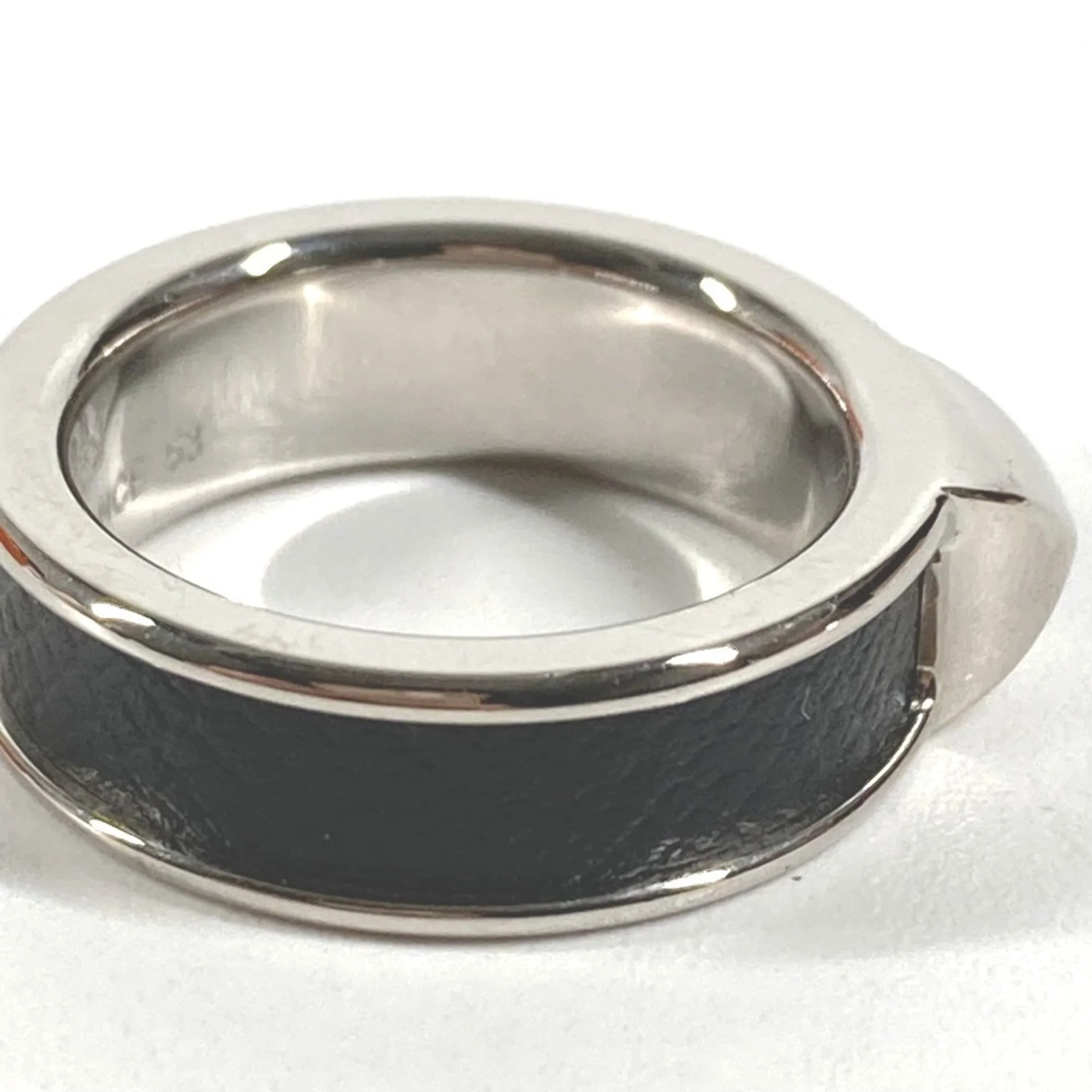 Ring Leather and Metal Black - Image 5