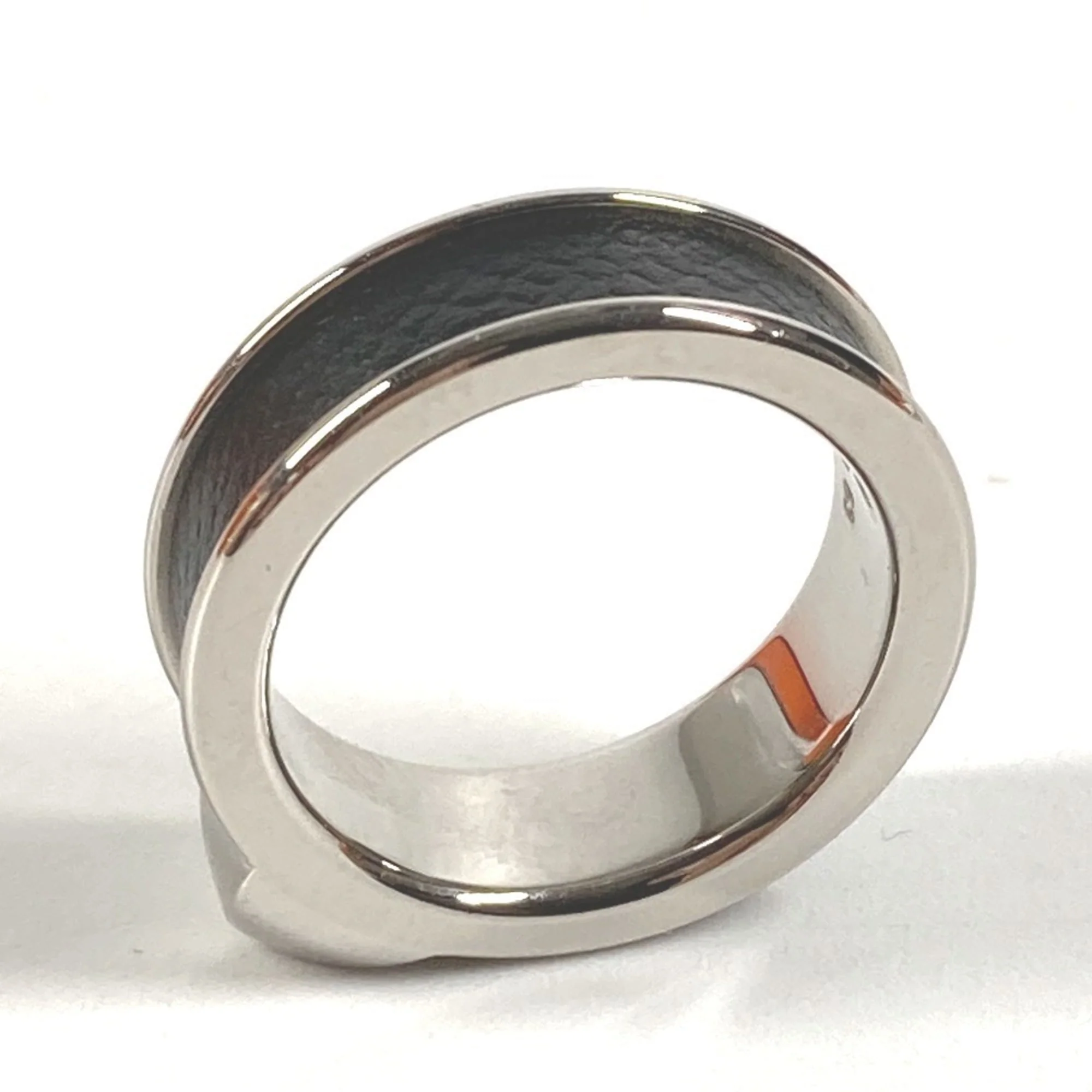 Ring Leather and Metal Black - Image 6
