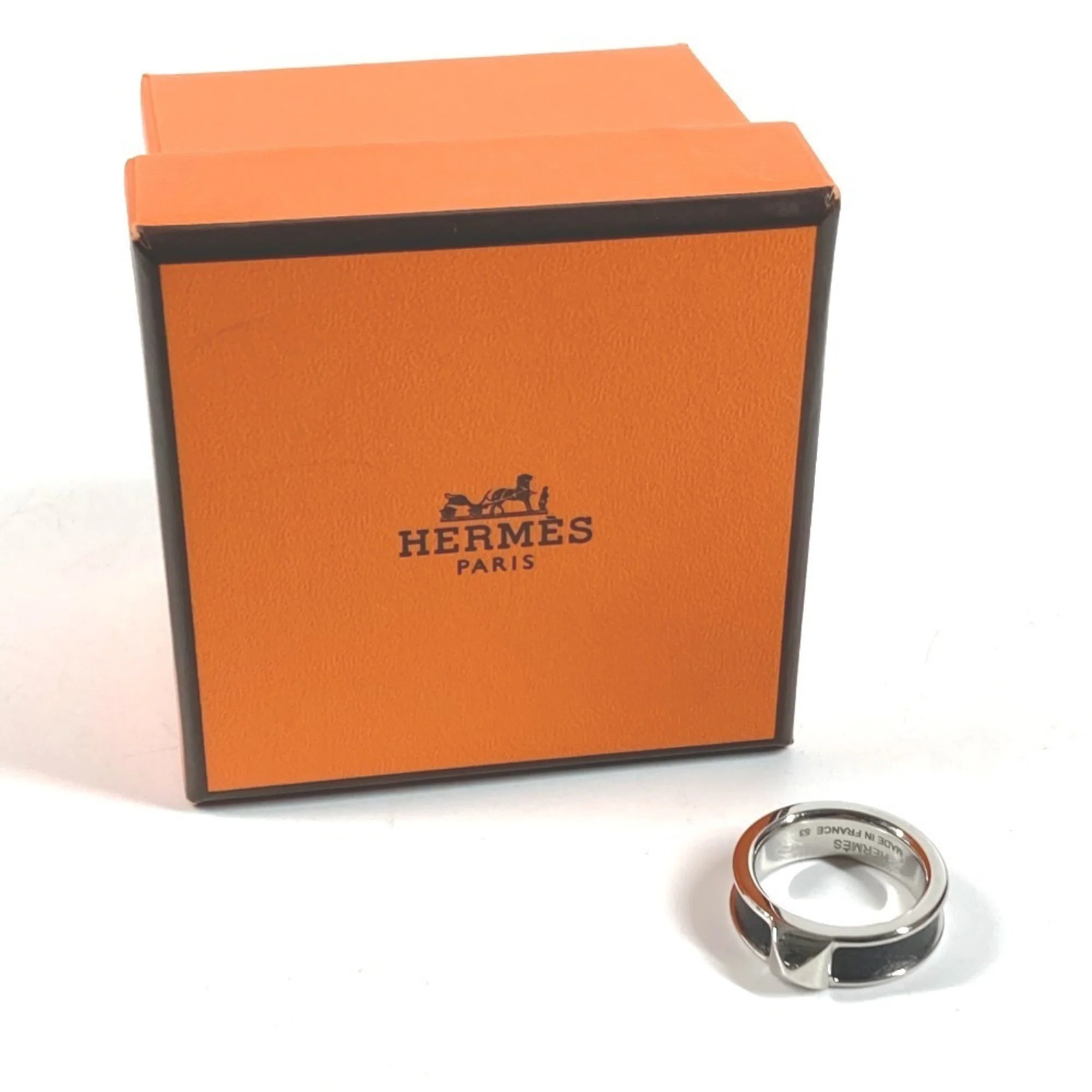 Ring Leather and Metal Black - Image 7