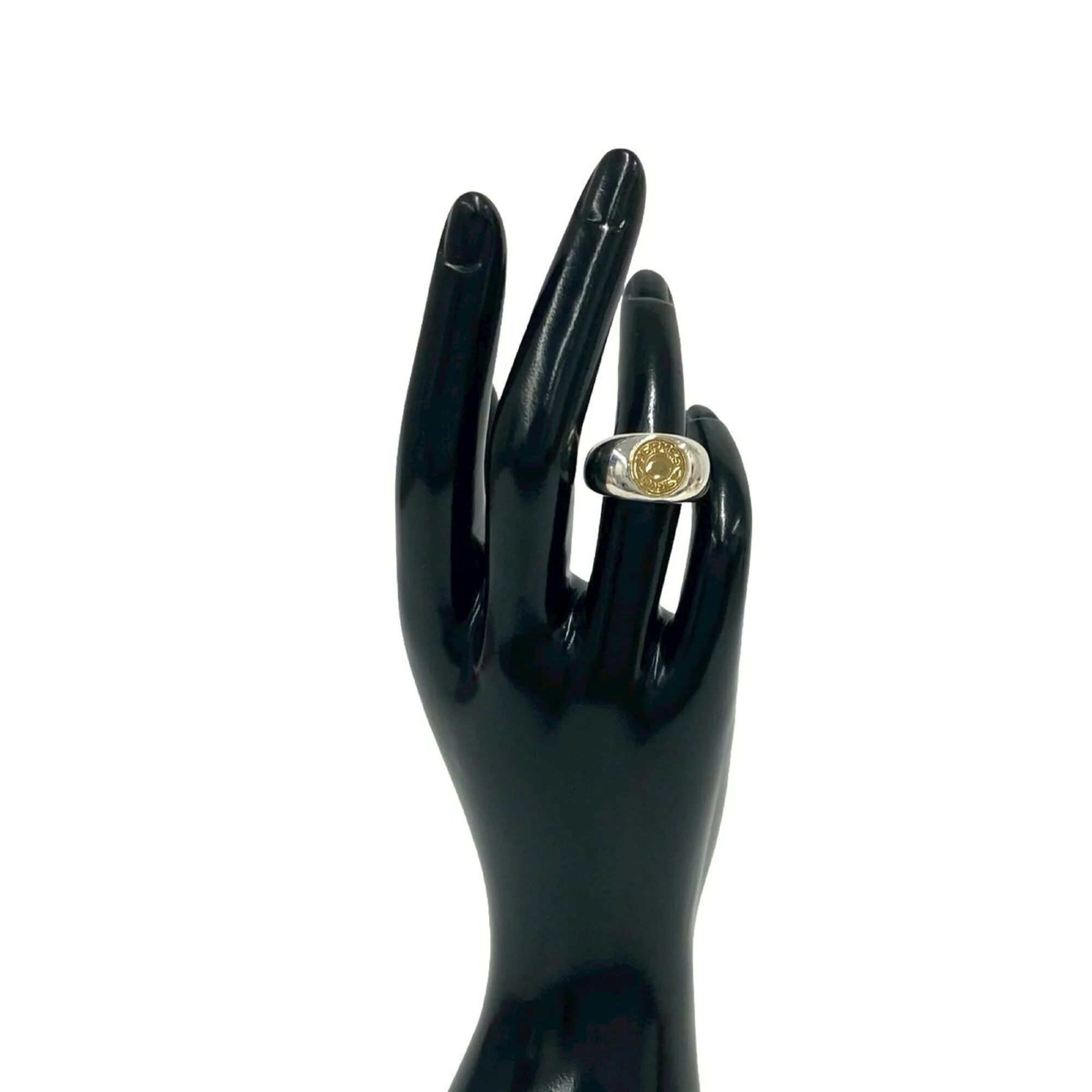 Sellier Ring 18K Gold and Sterling Silver - Image 2