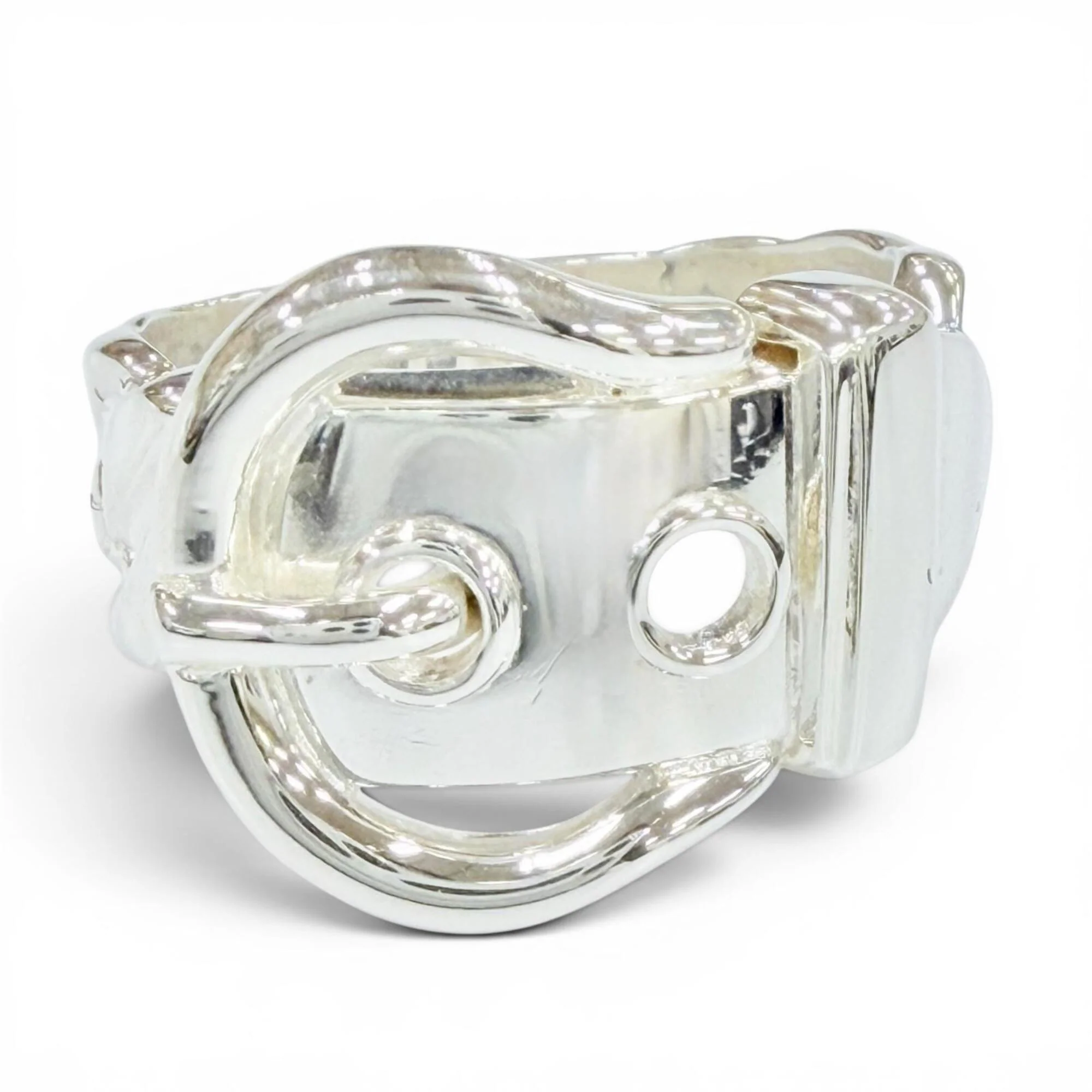 Vintage Boucles Sellier Ring Sterling Silver - Image 2