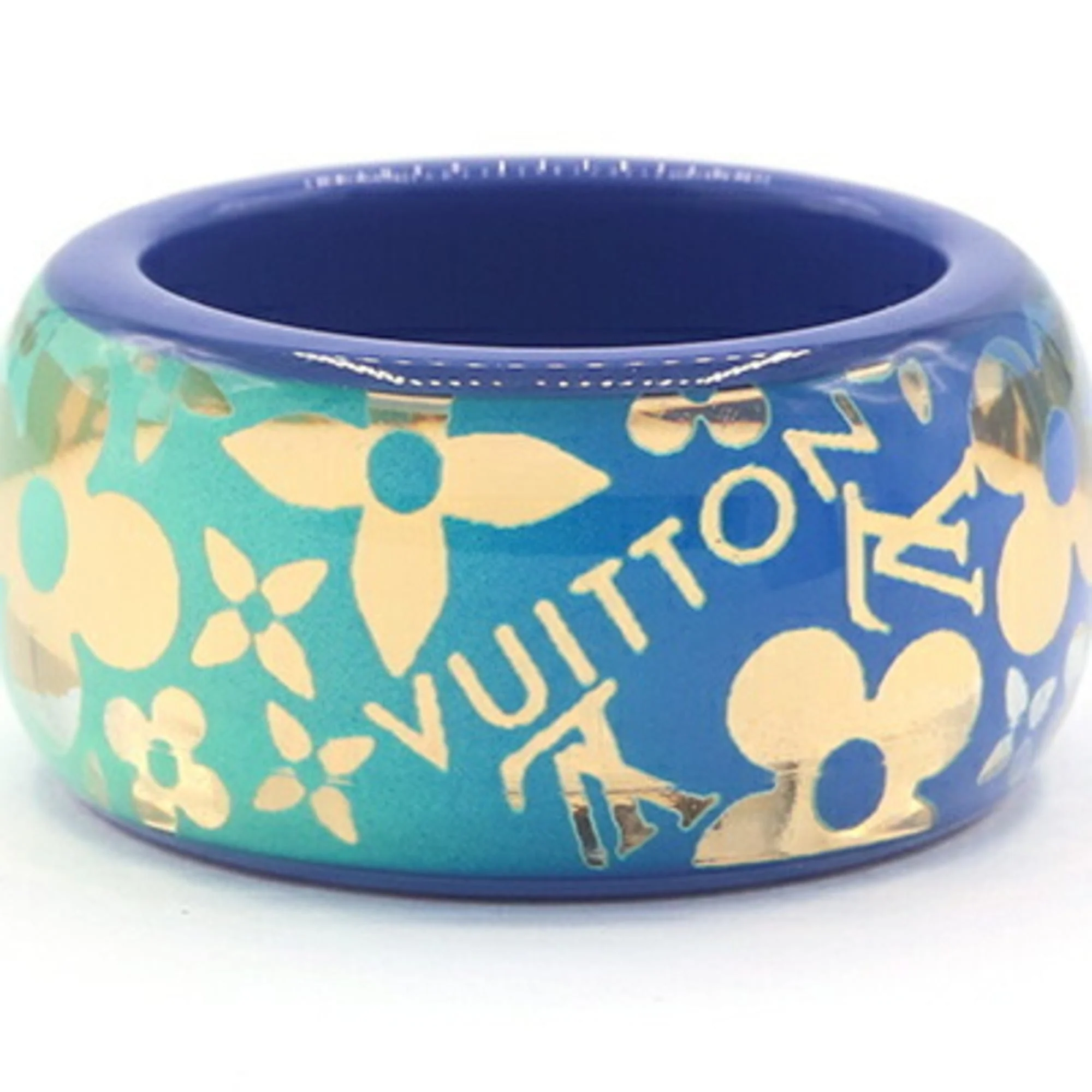 Band Ring Blue Resin - Image 2
