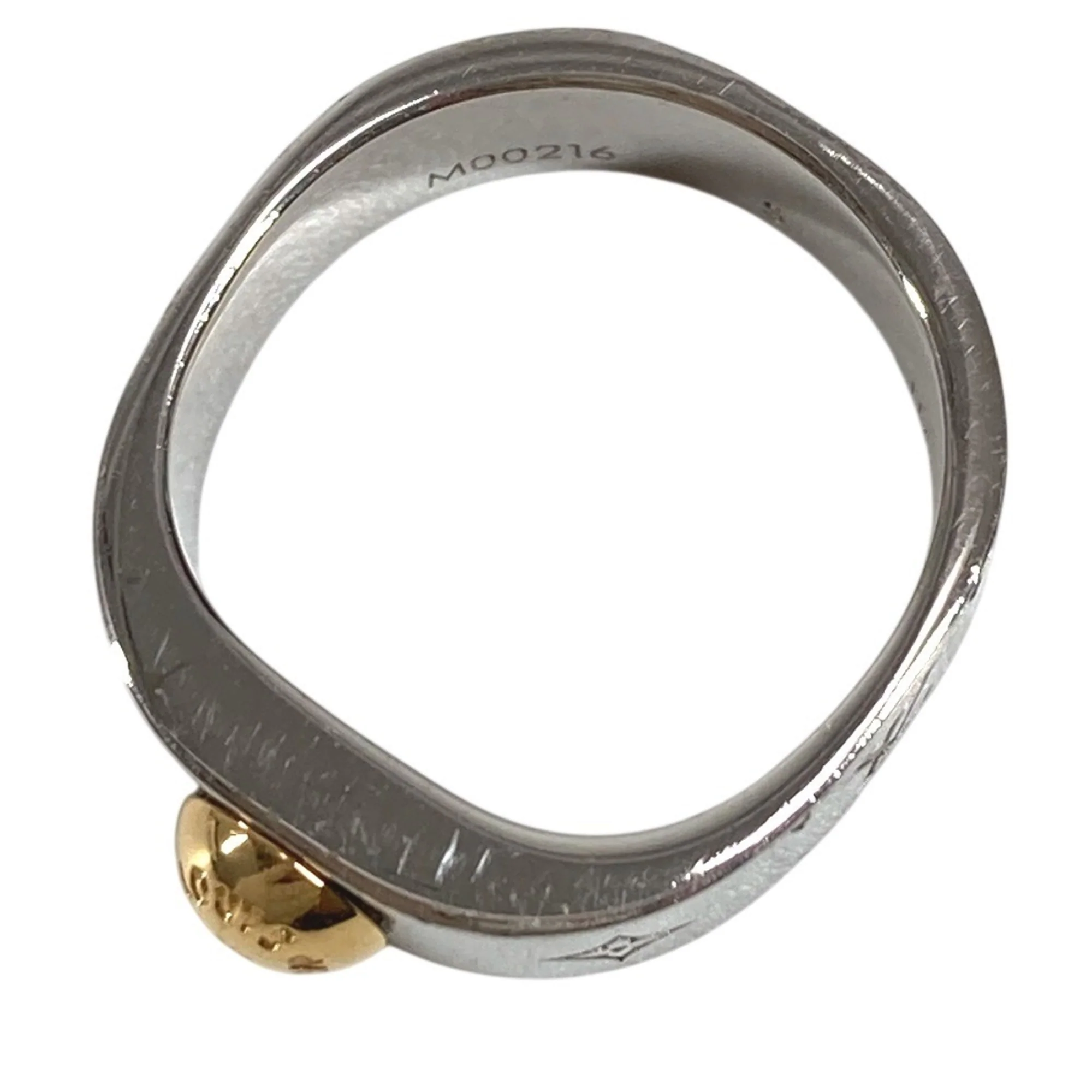 Band Ring Gold and Silver Metal - Image 5