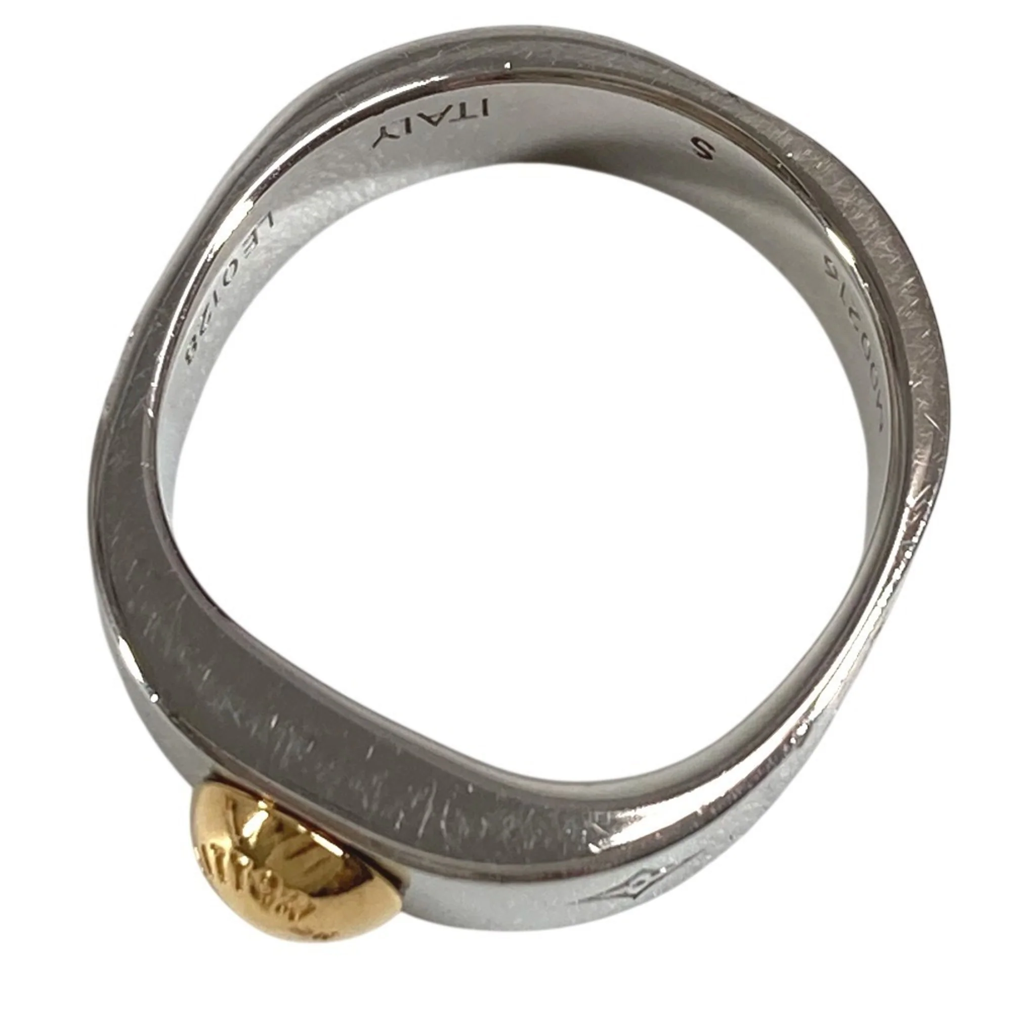 Band Ring Gold and Silver Metal - Image 6
