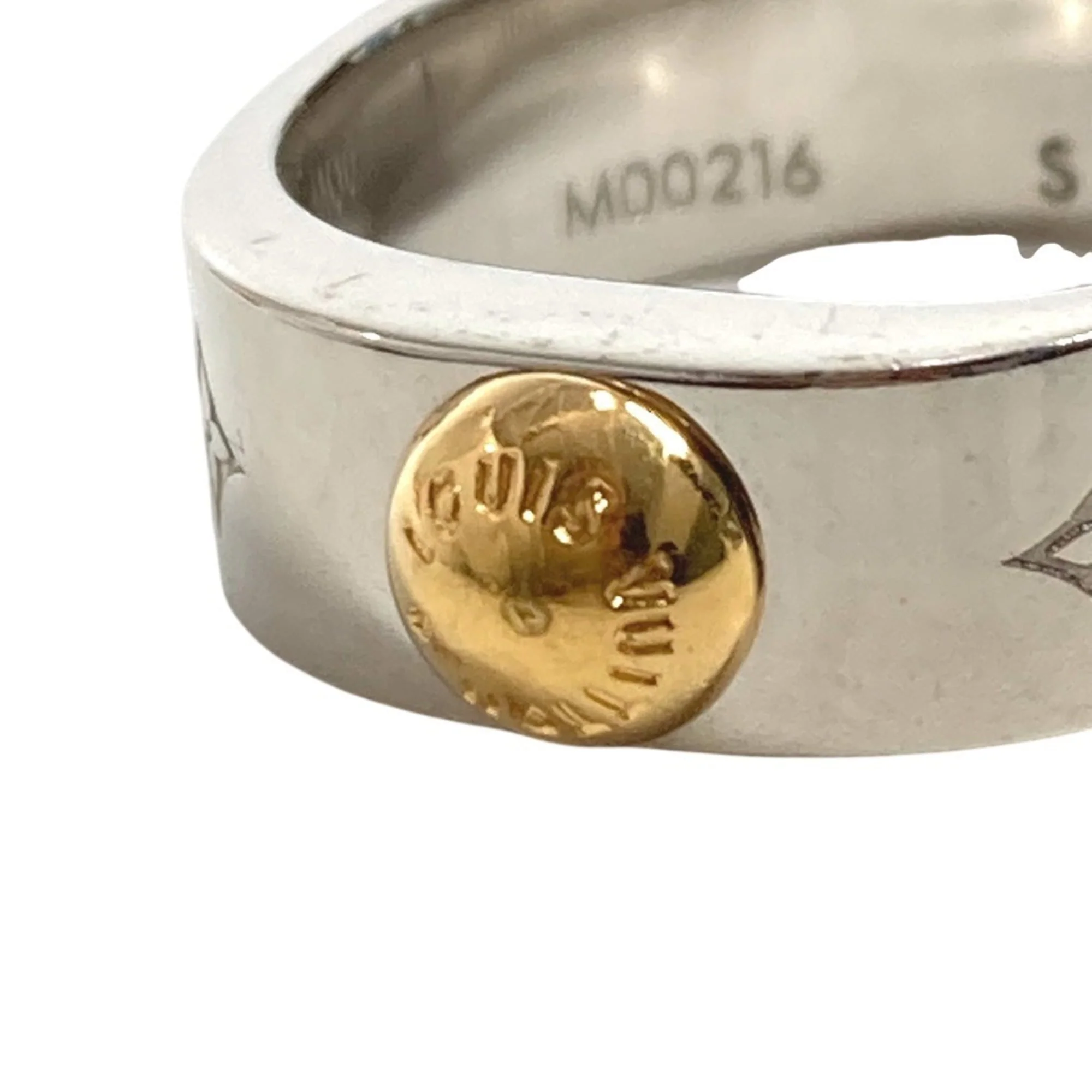 Band Ring Gold and Silver Metal - Image 7