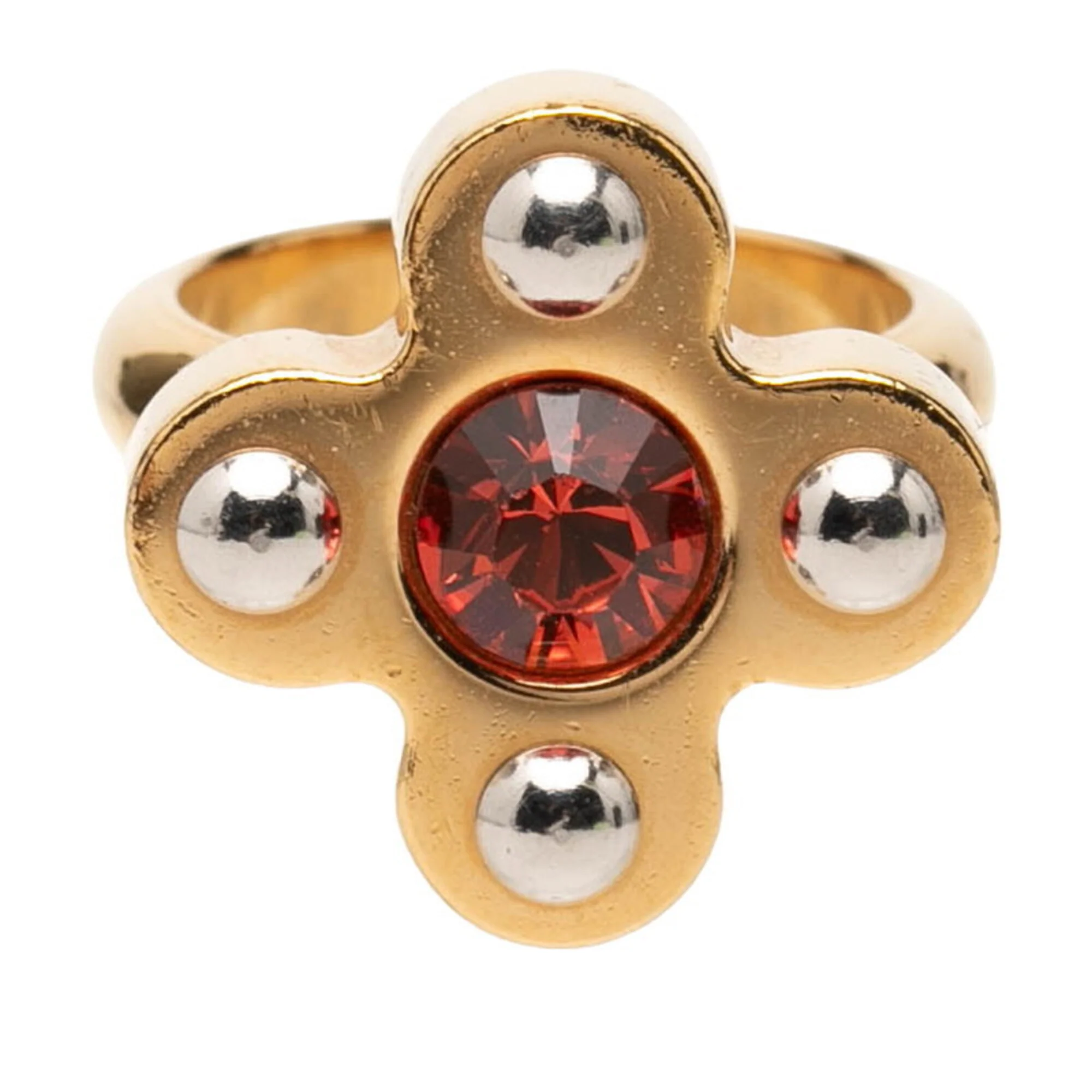 Band Ring Set Metal with Rhinestone - Image 2