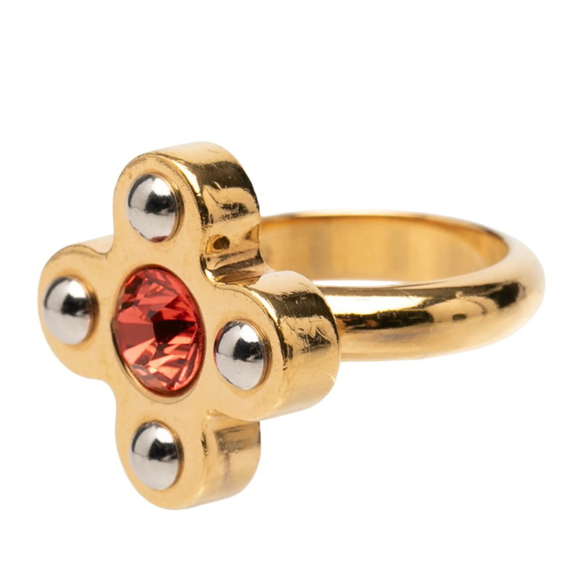 Band Ring Set Metal with Rhinestone - Image 3