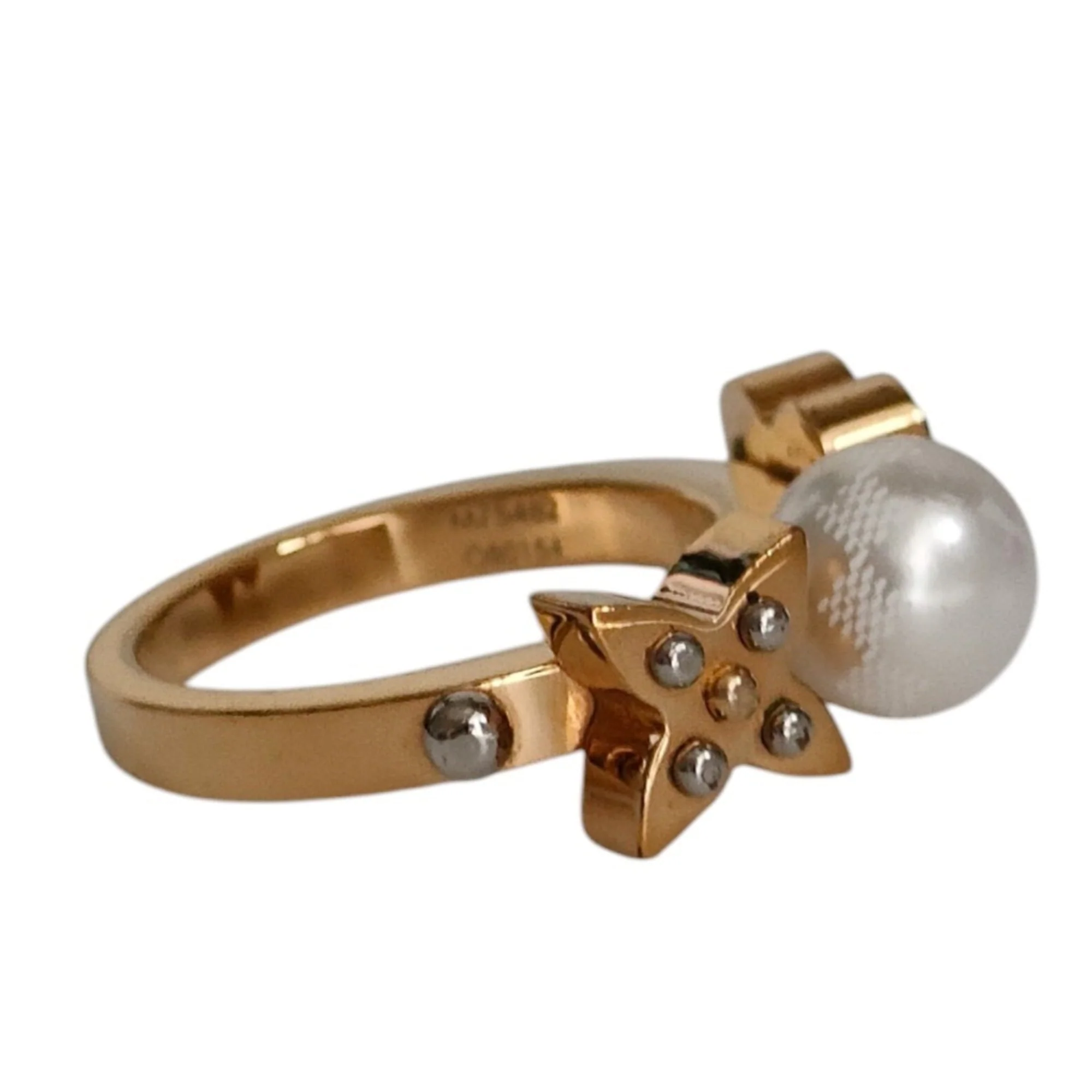 Charmy Pearl Ring Metal - Image 3