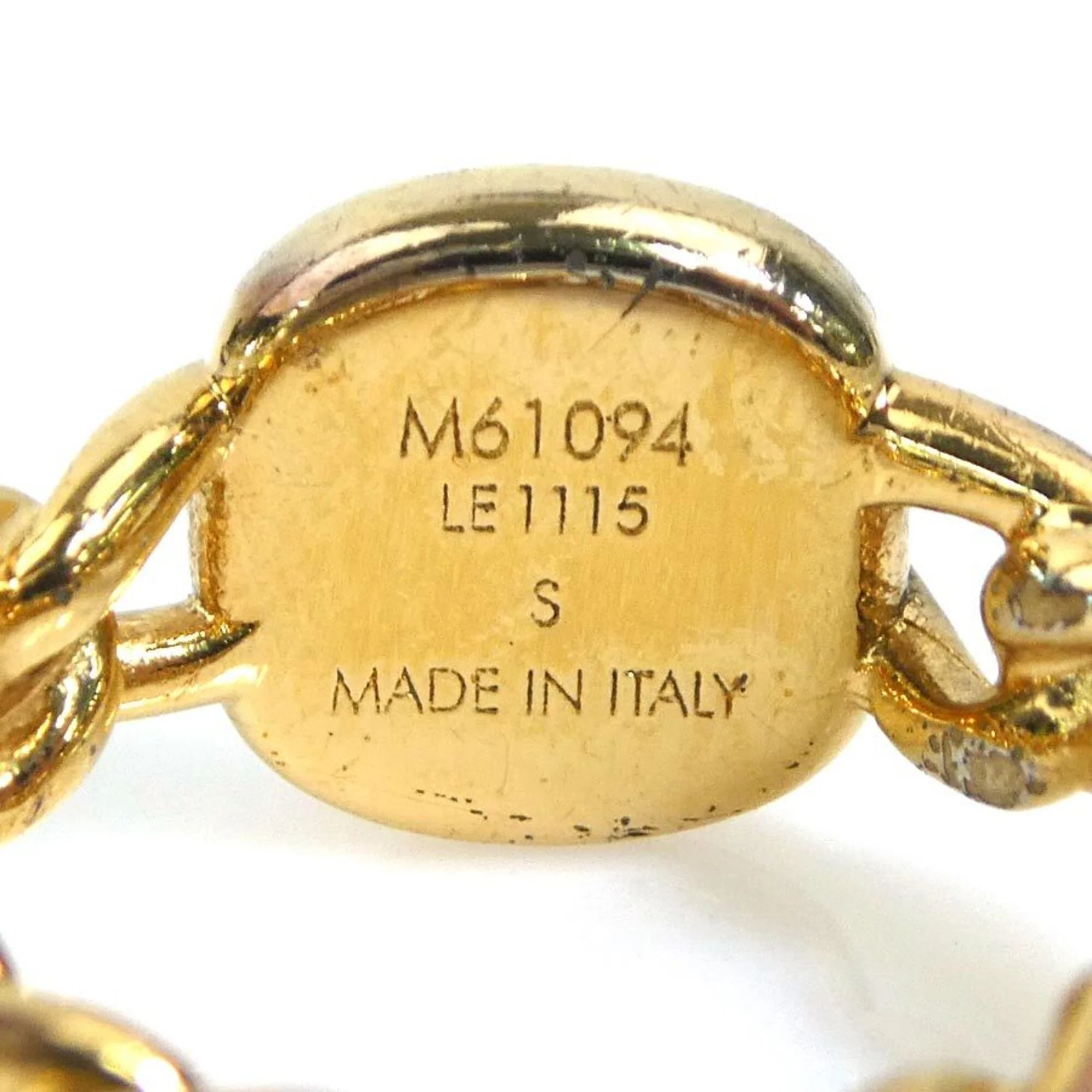ID Chain Ring Metal Gold and Silver - Image 6