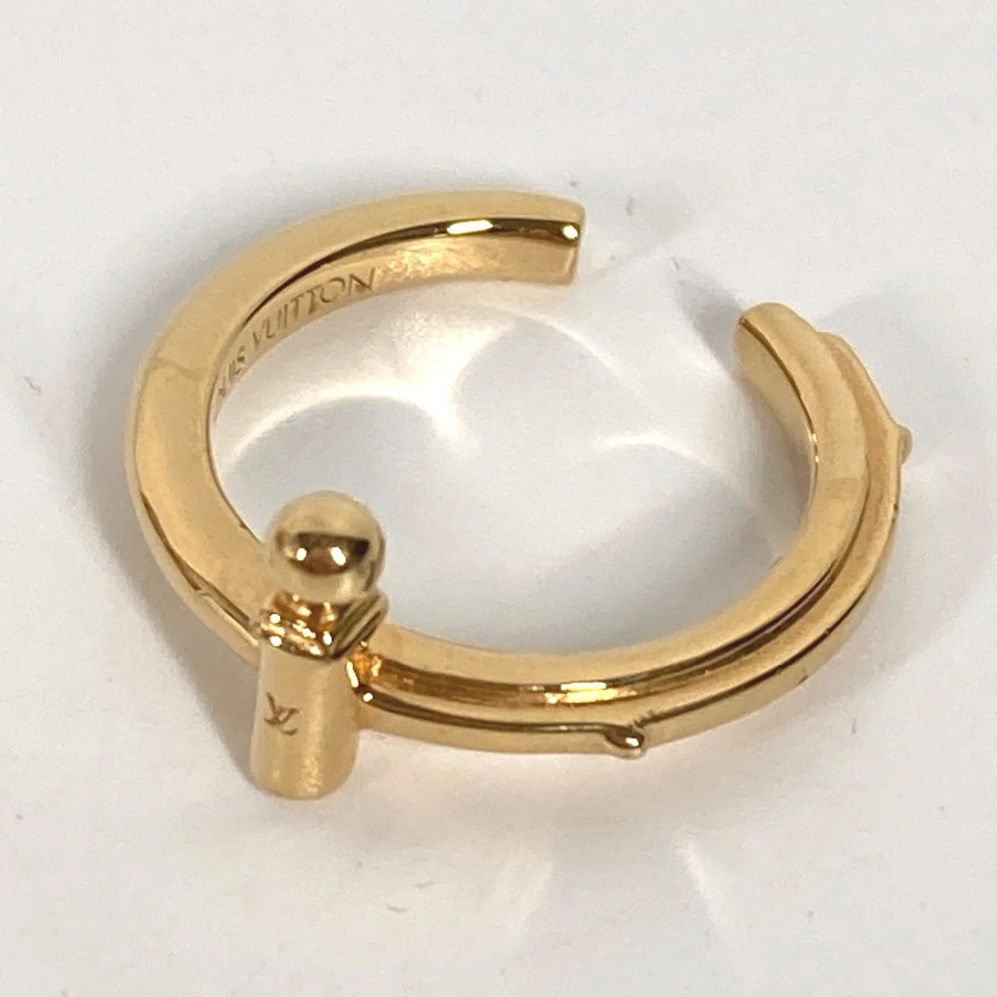 Initial I Ring Gold Metal - Image 6