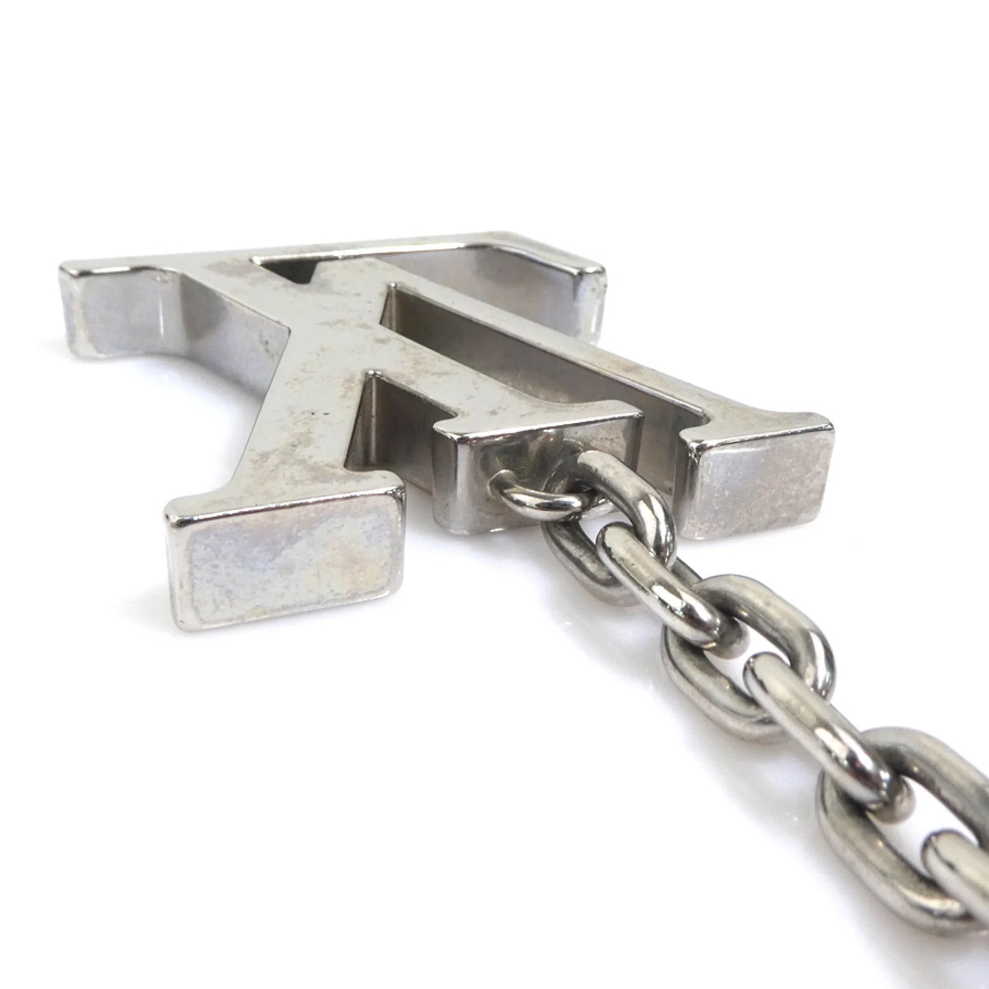 Keyring Charm Metal Silver Ring - Image 6