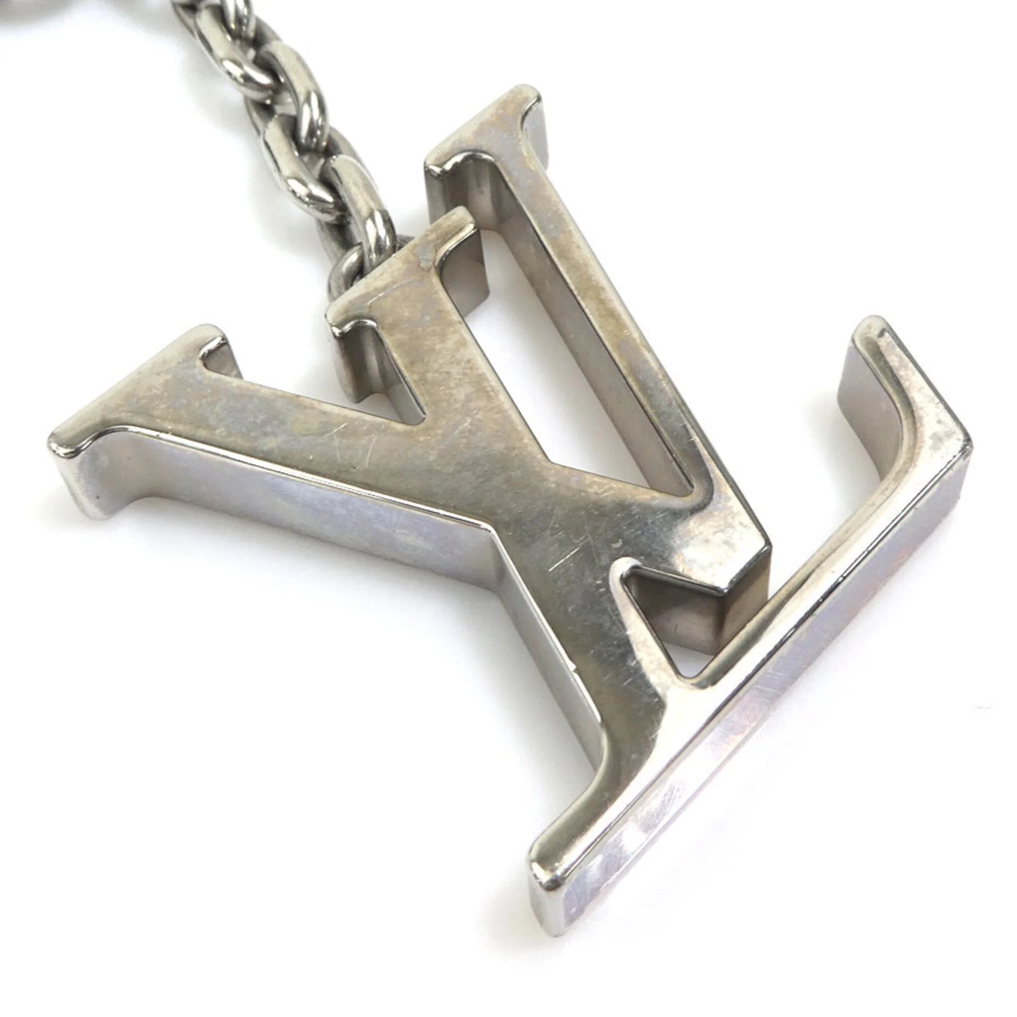 Keyring Charm Metal Silver Ring - Image 8