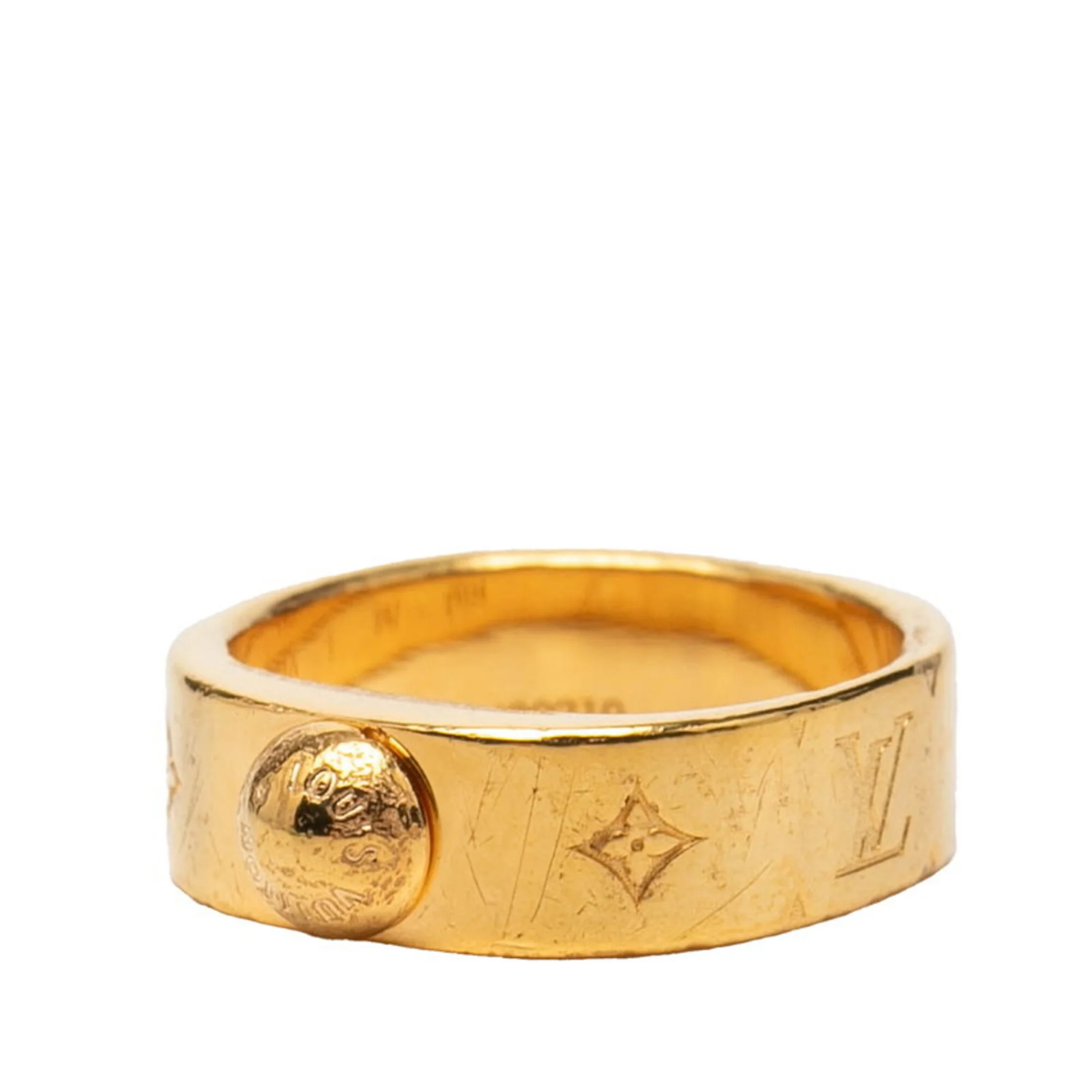 Monogram Nanogram Ring Gold - Image 2