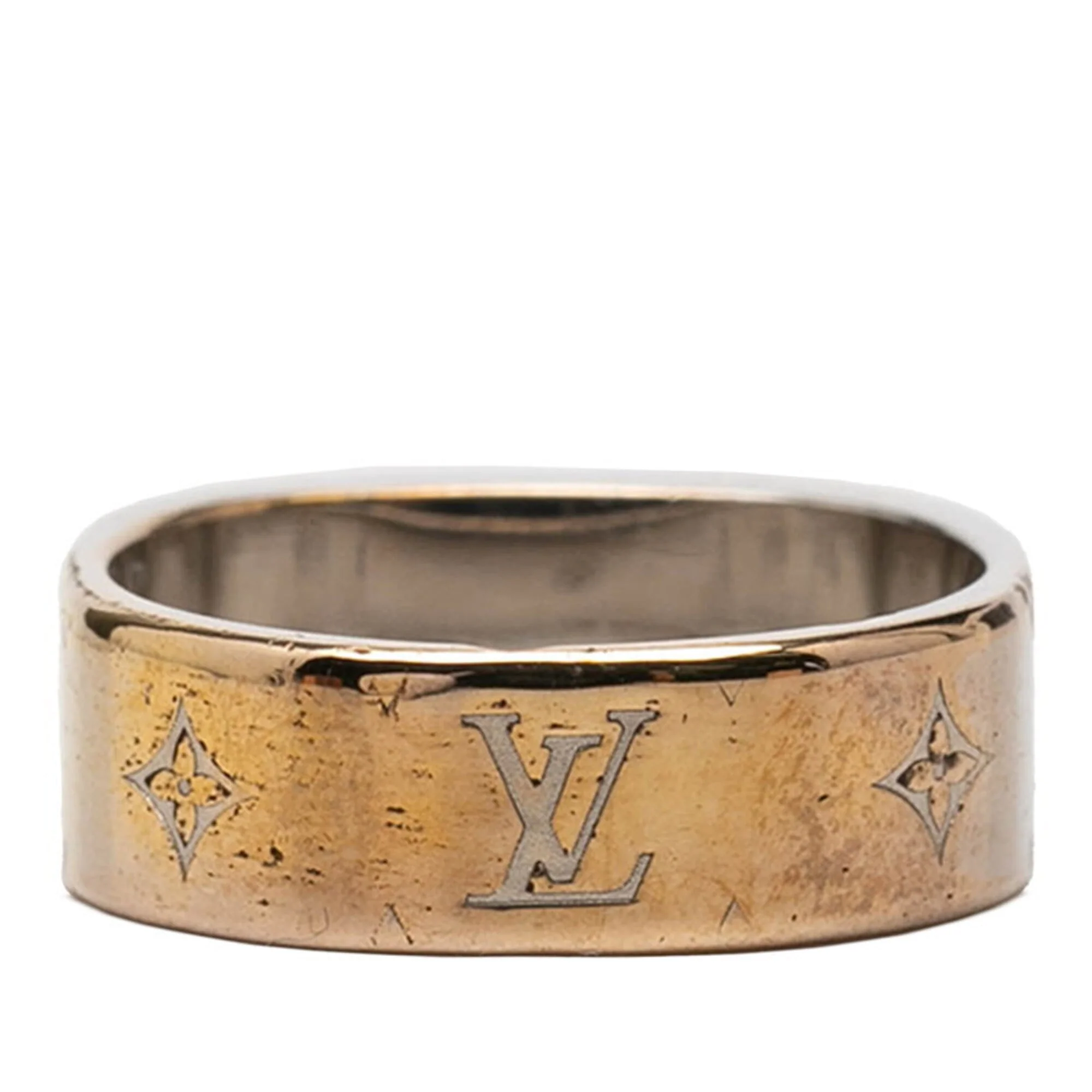 Nanogram Ring Gold and Metal - Image 3
