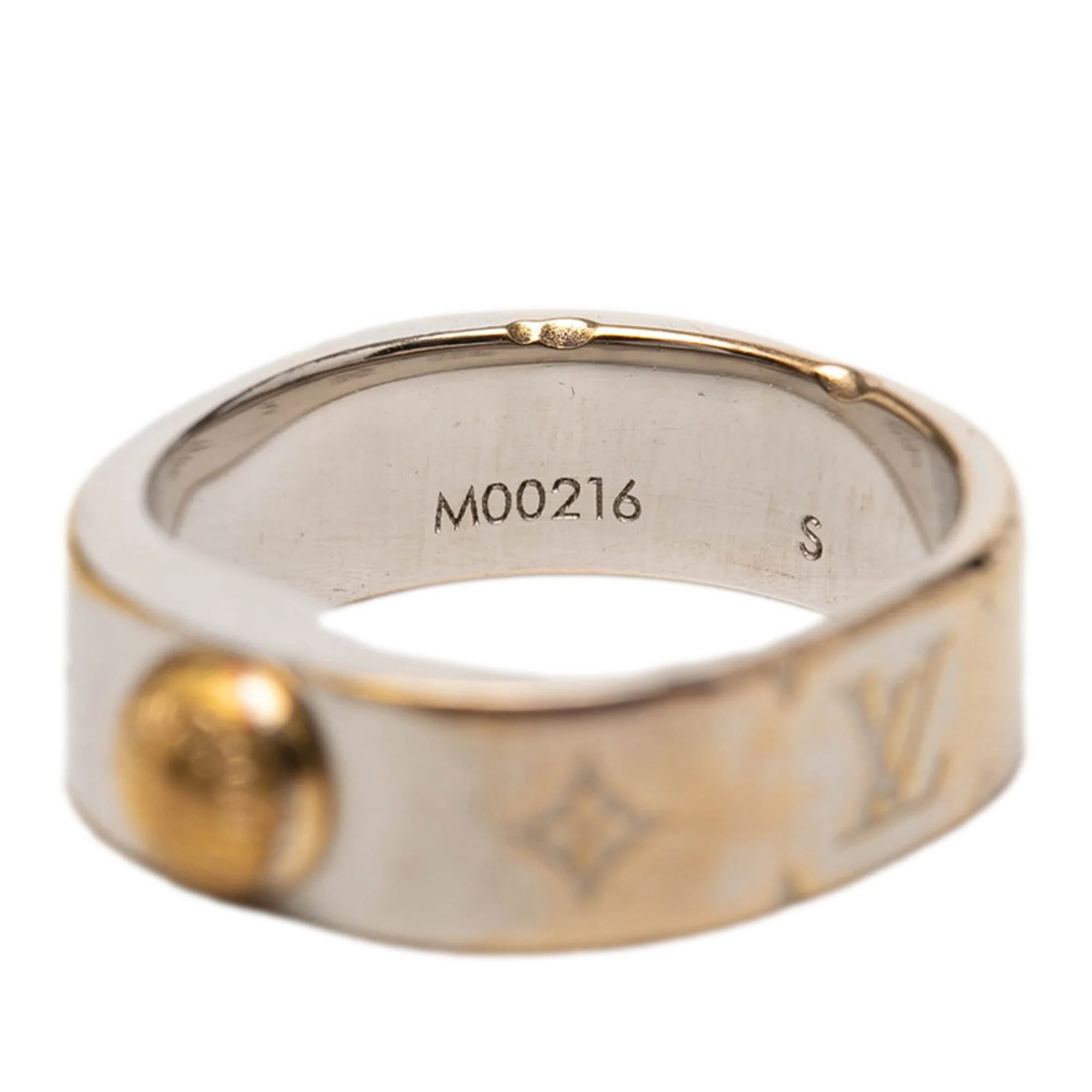 Nanogram Ring Gold and Metal - Image 5