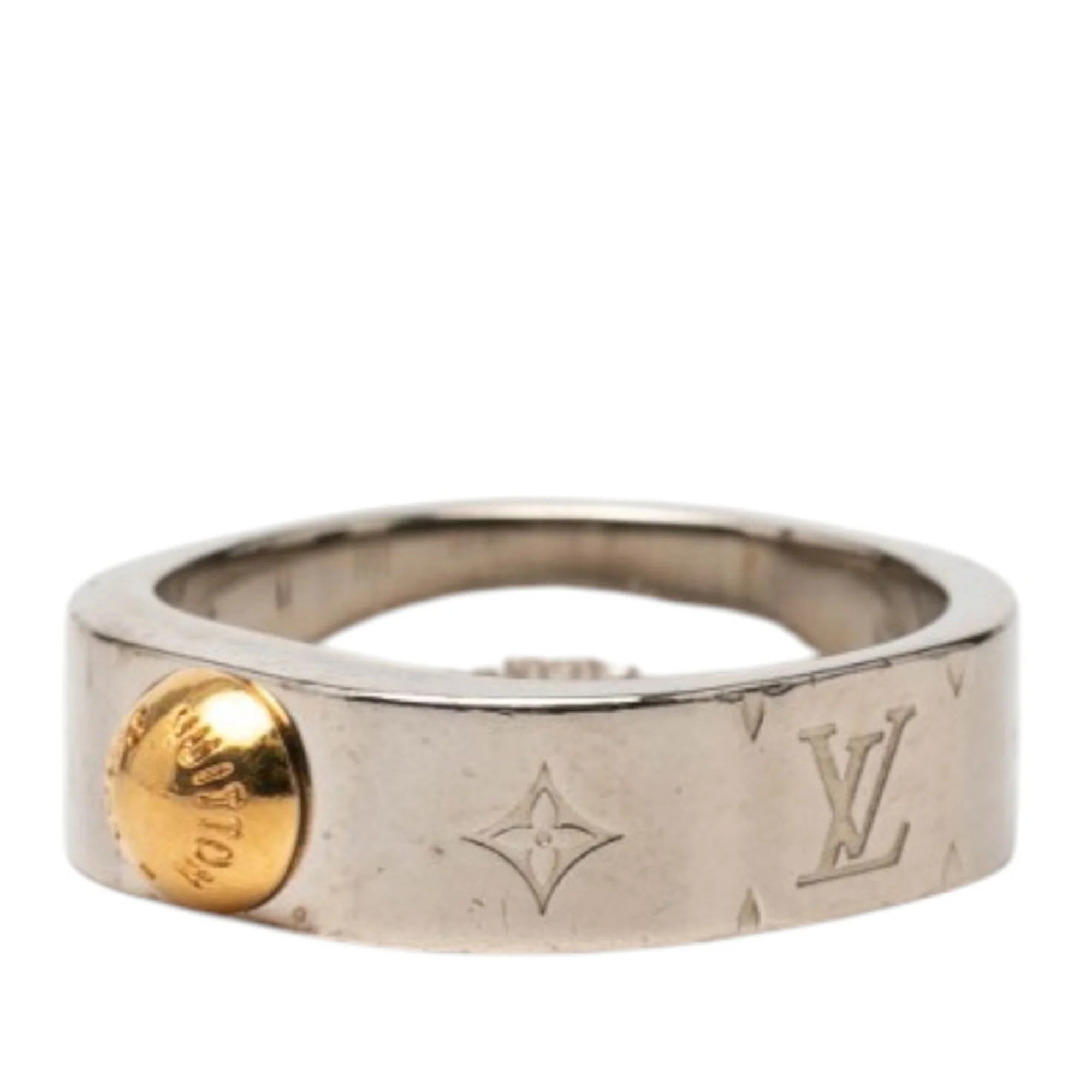 Nanogram Ring Gold and Silver Metal - Image 2