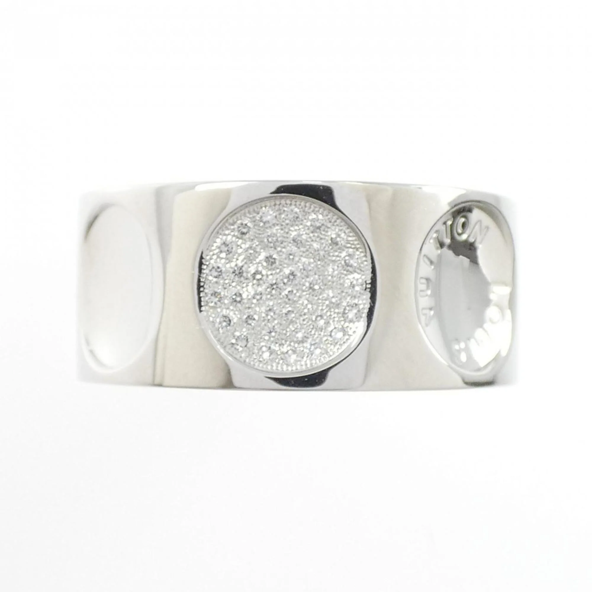 Petite Bague Empreinte Ring 18K White Gold - Image 2