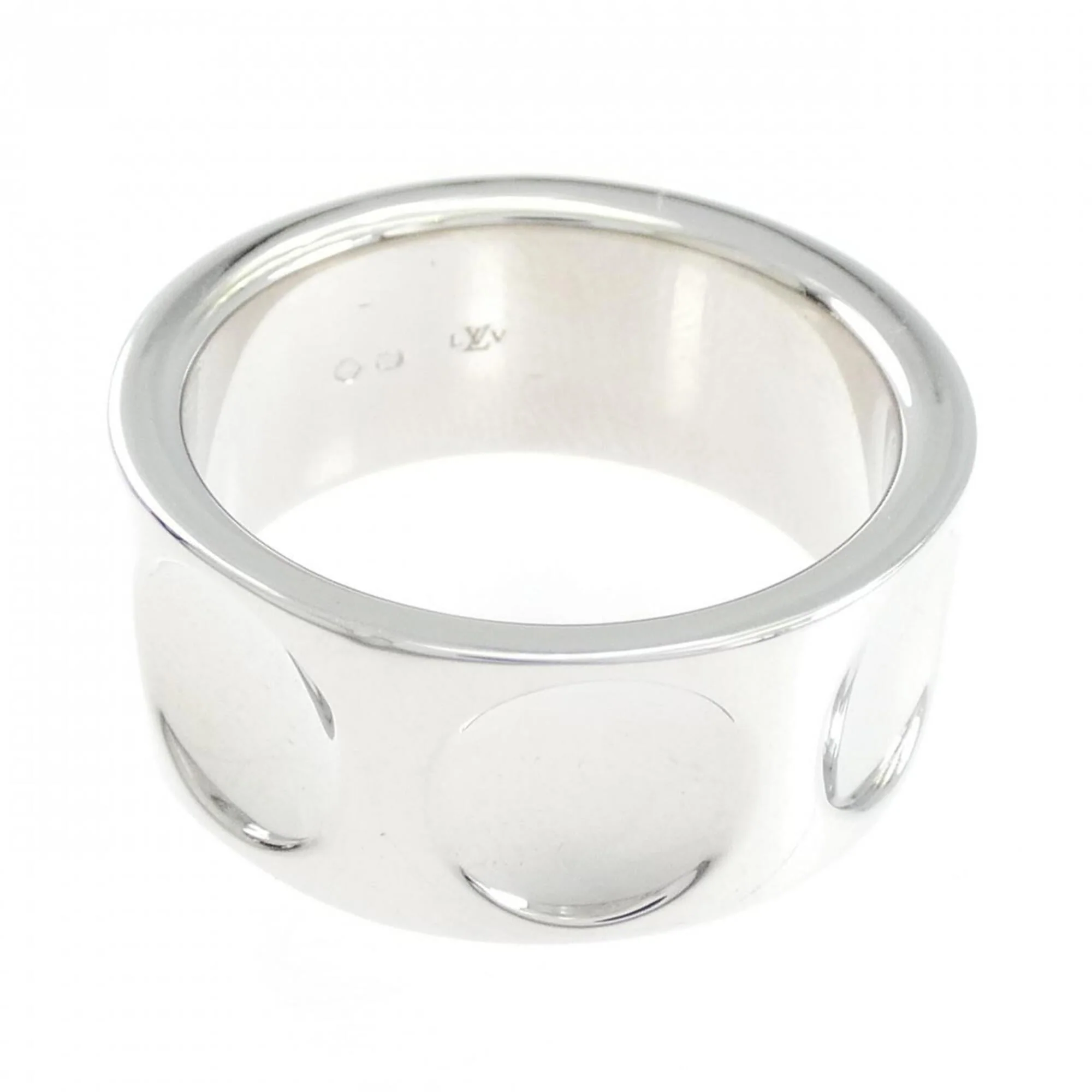 Petite Bague Empreinte Ring 18K White Gold - Image 3