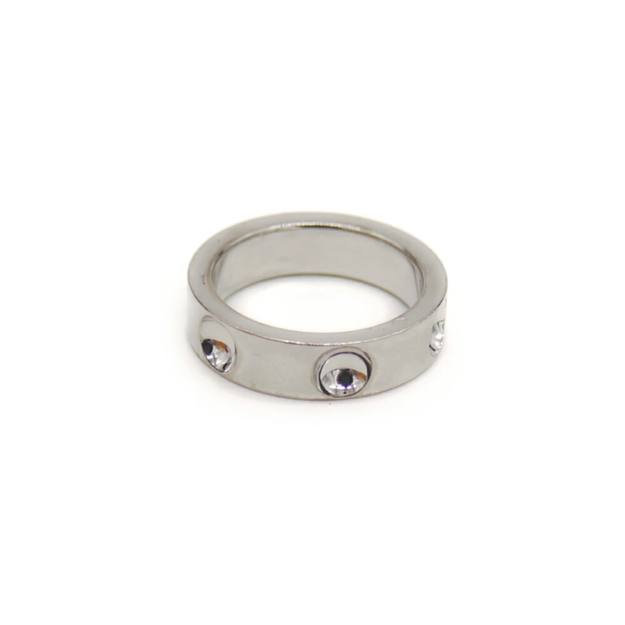 Petite Bague Empreinte Ring 18K White Gold - Image 4