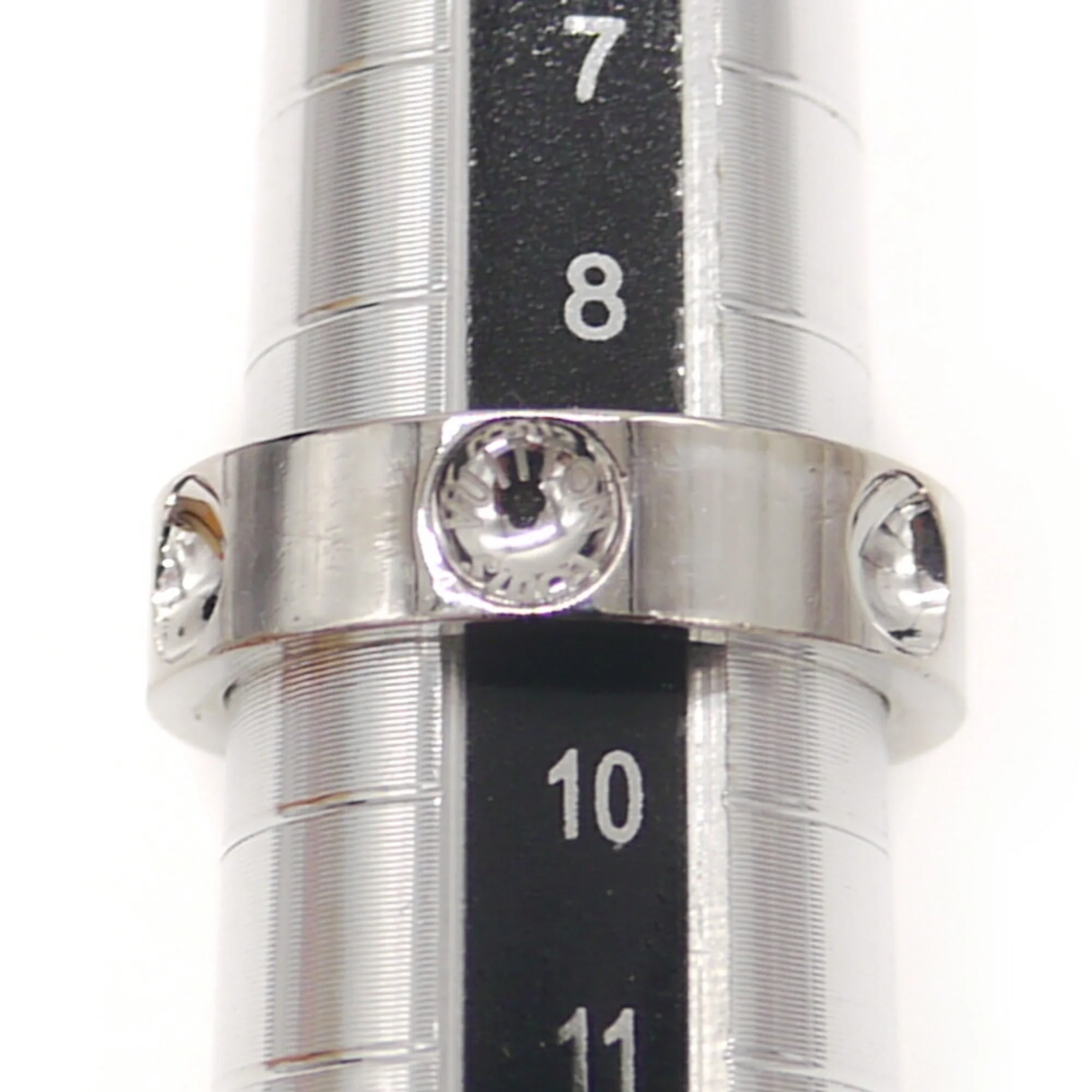 Petite Bague Empreinte Ring 18K White Gold - Image 5